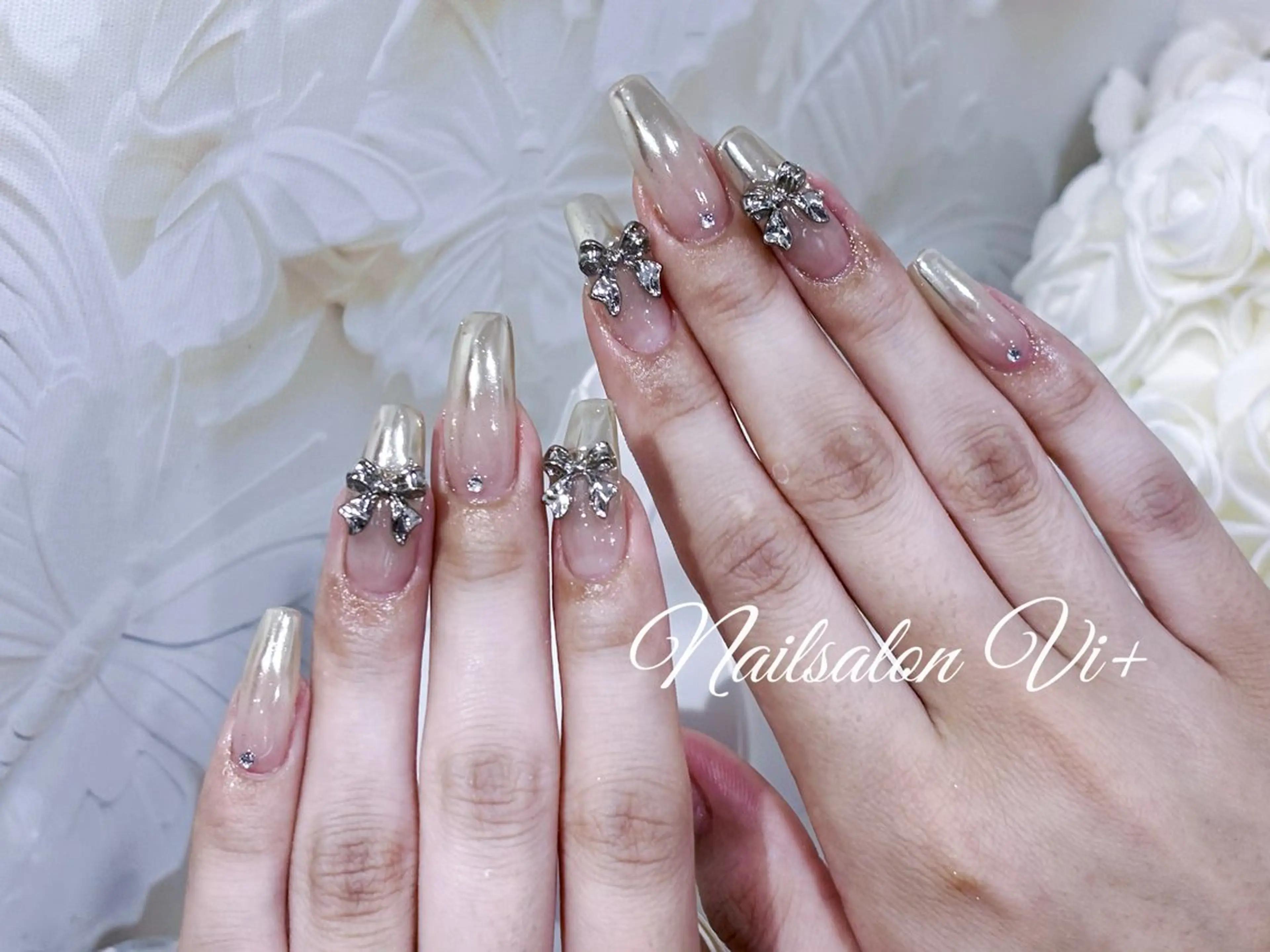 ネイル ハンドネイル Nailsalon Vi+ももか🩷のネイルデザイン