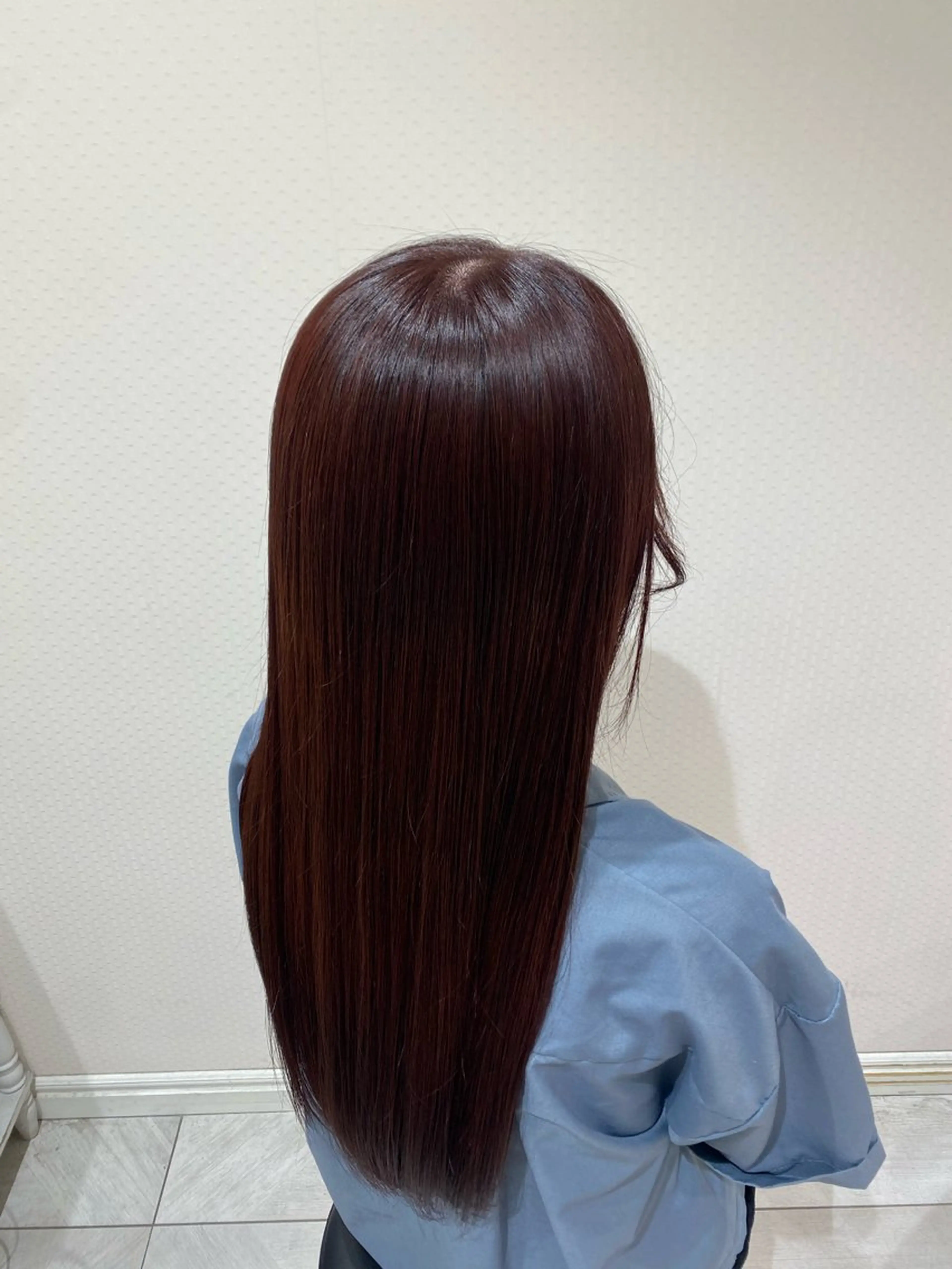 ロング カラー ブラウンカラー ピンクカラー ピンクブラウン カット ヘアカラー 石山 海斗のヘアスタイル