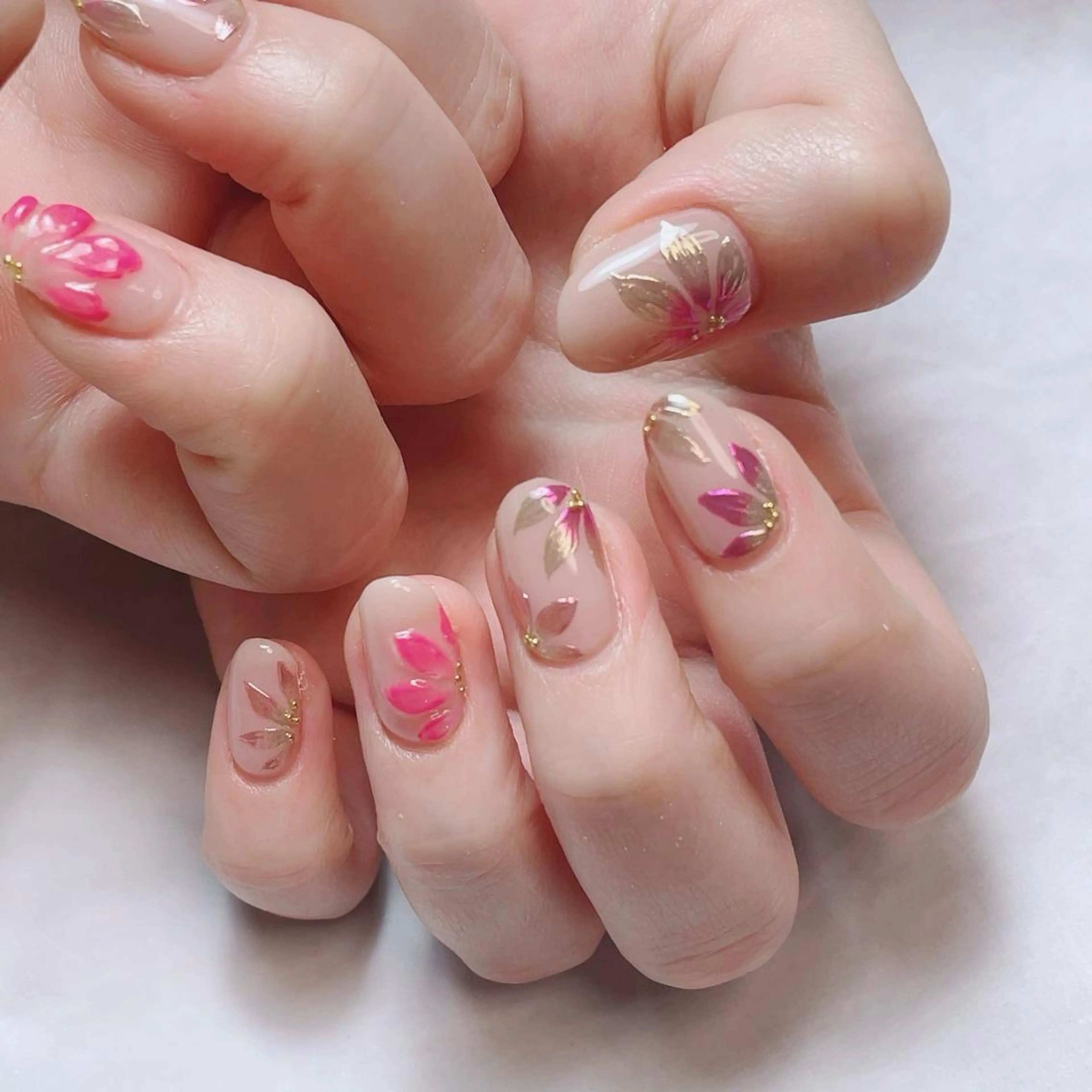ネイル ハンドネイル 🩵Yun nail Salon 🩵のネイルデザイン