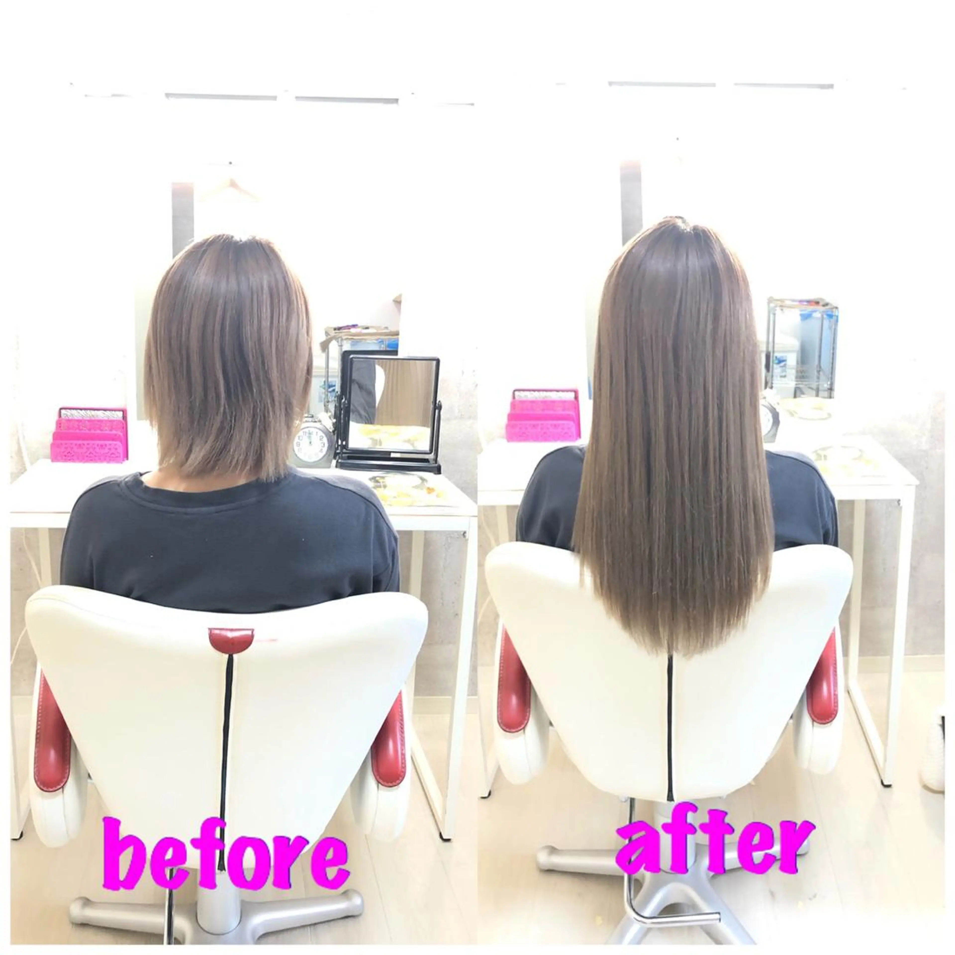 ロング エクステ 🌸ドレスアップ 心斎橋店🌸のヘアスタイル