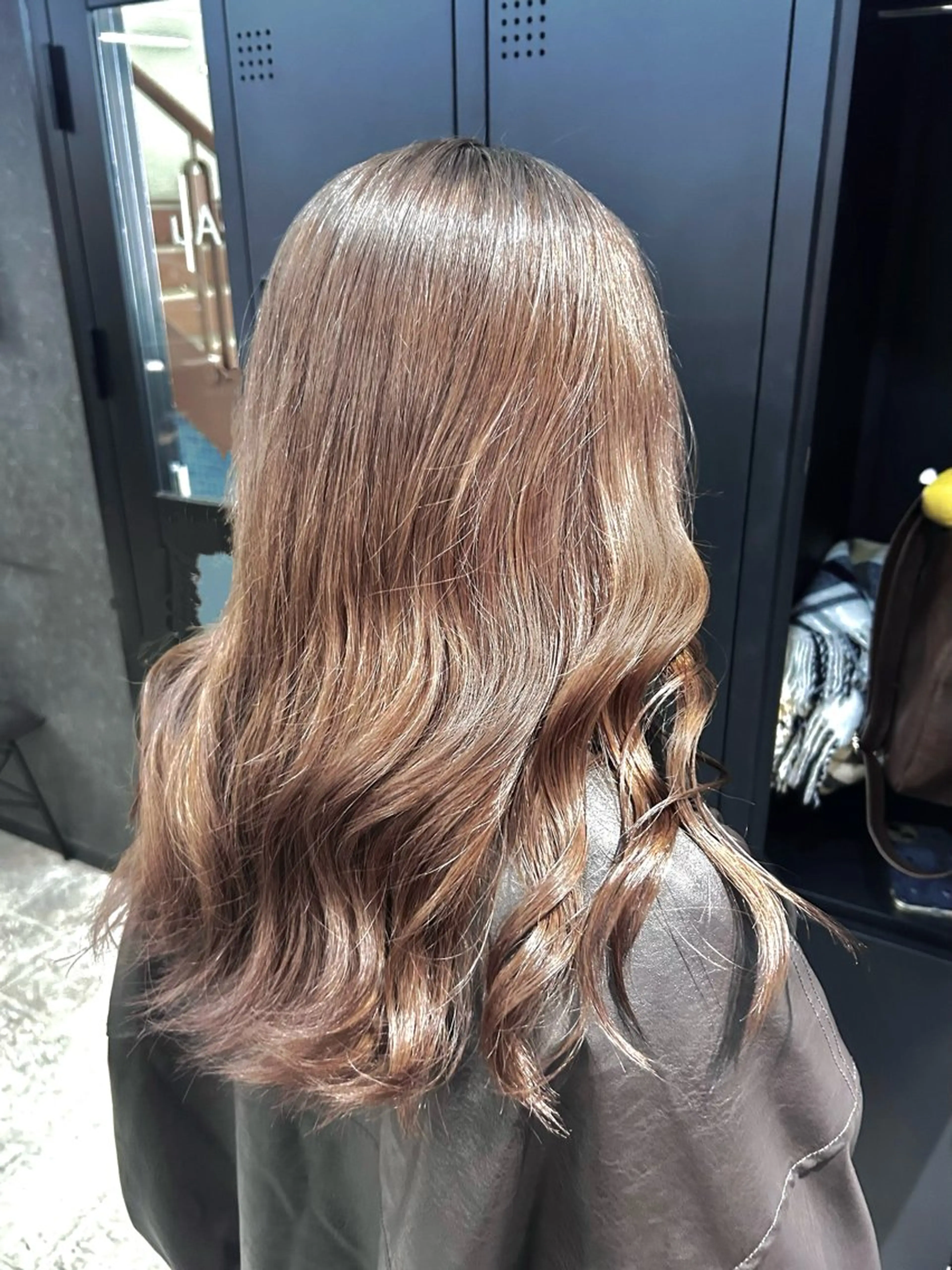ロング カラー ヘアカラー トリートメント 💎透明感カラー💎 bAteAu あまねのヘアスタイル