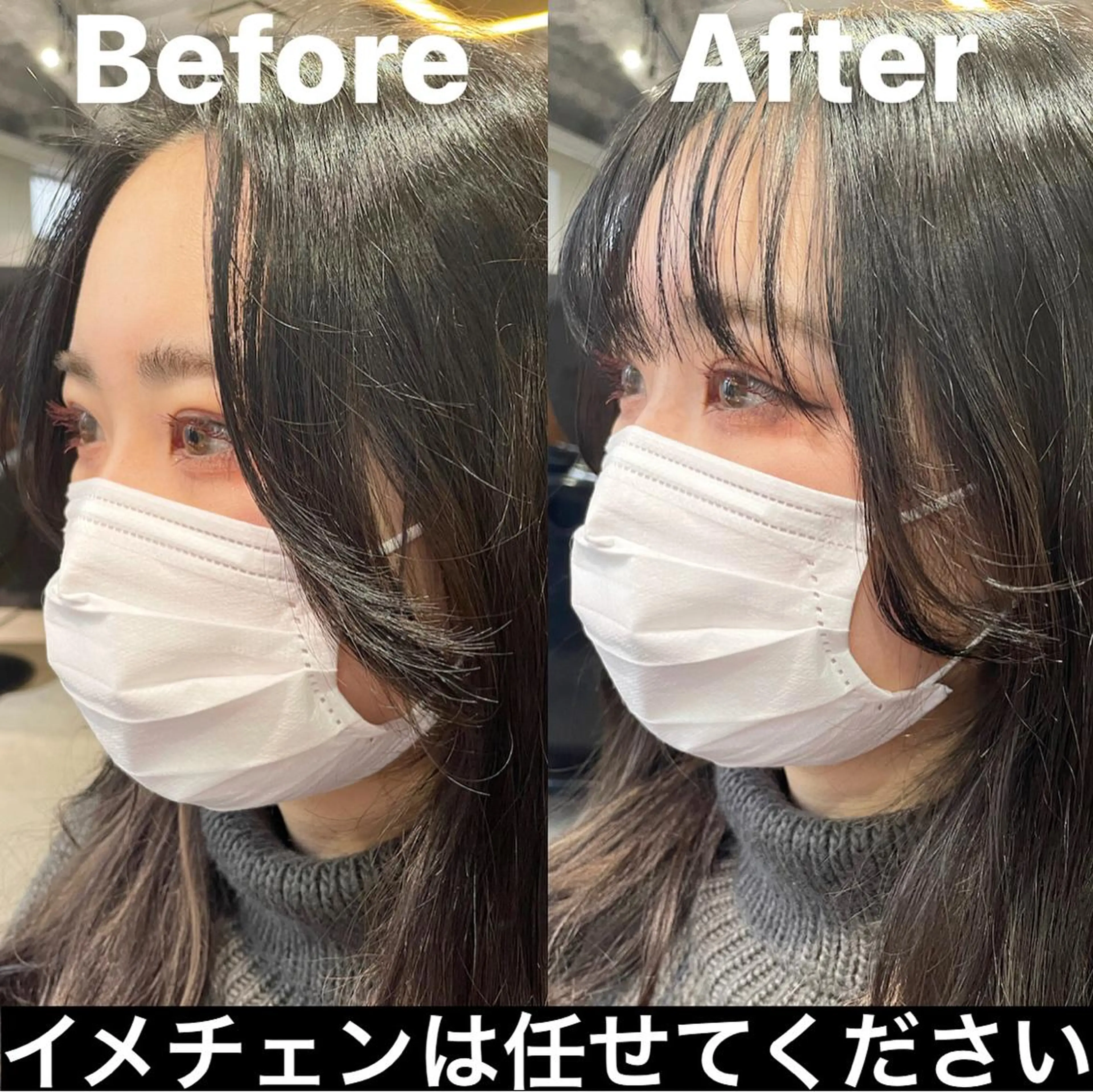 ロング ショート/脱白髪染め ☆宇﨑悠実のヘアスタイル