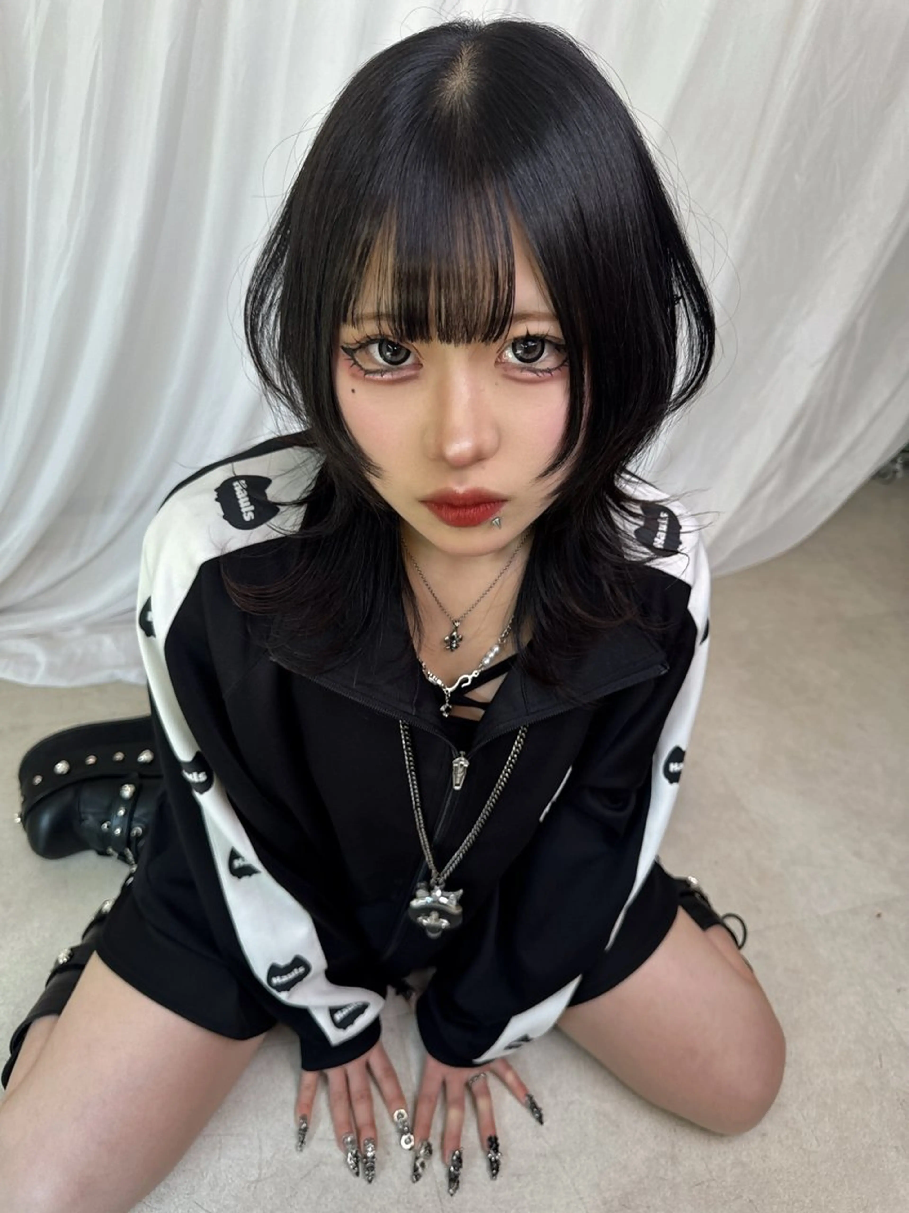 ミディアム カット トリートメント 【ロングウルフカット 姫カット】伊藤裕哉のヘアスタイル