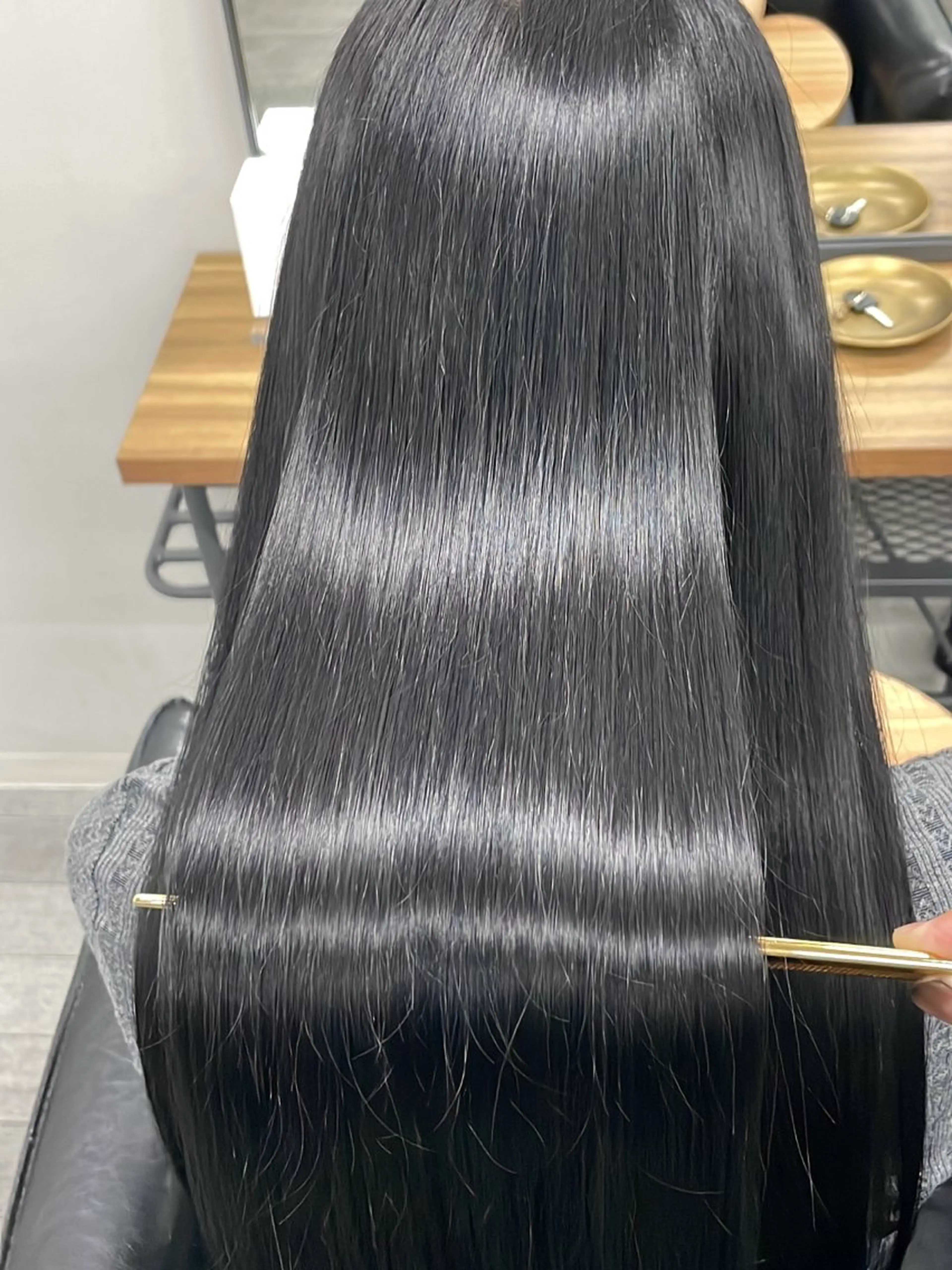 【✨新年度限定✨】髪質改善縮毛矯正➕オリジナルストレートの写真