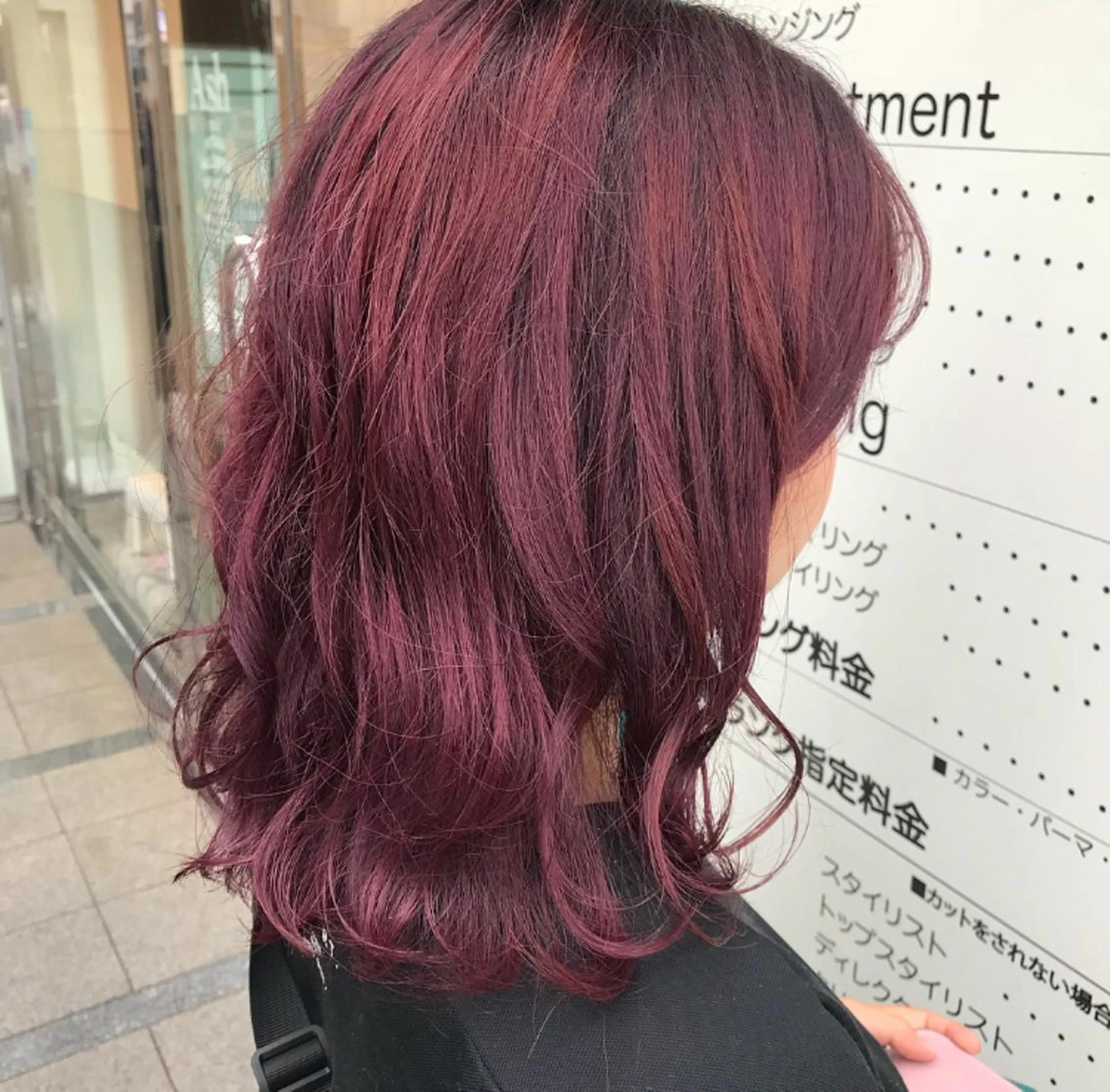 ミディアム 韓国ヘア/レイヤー/ 🤍ayumuのヘアスタイル