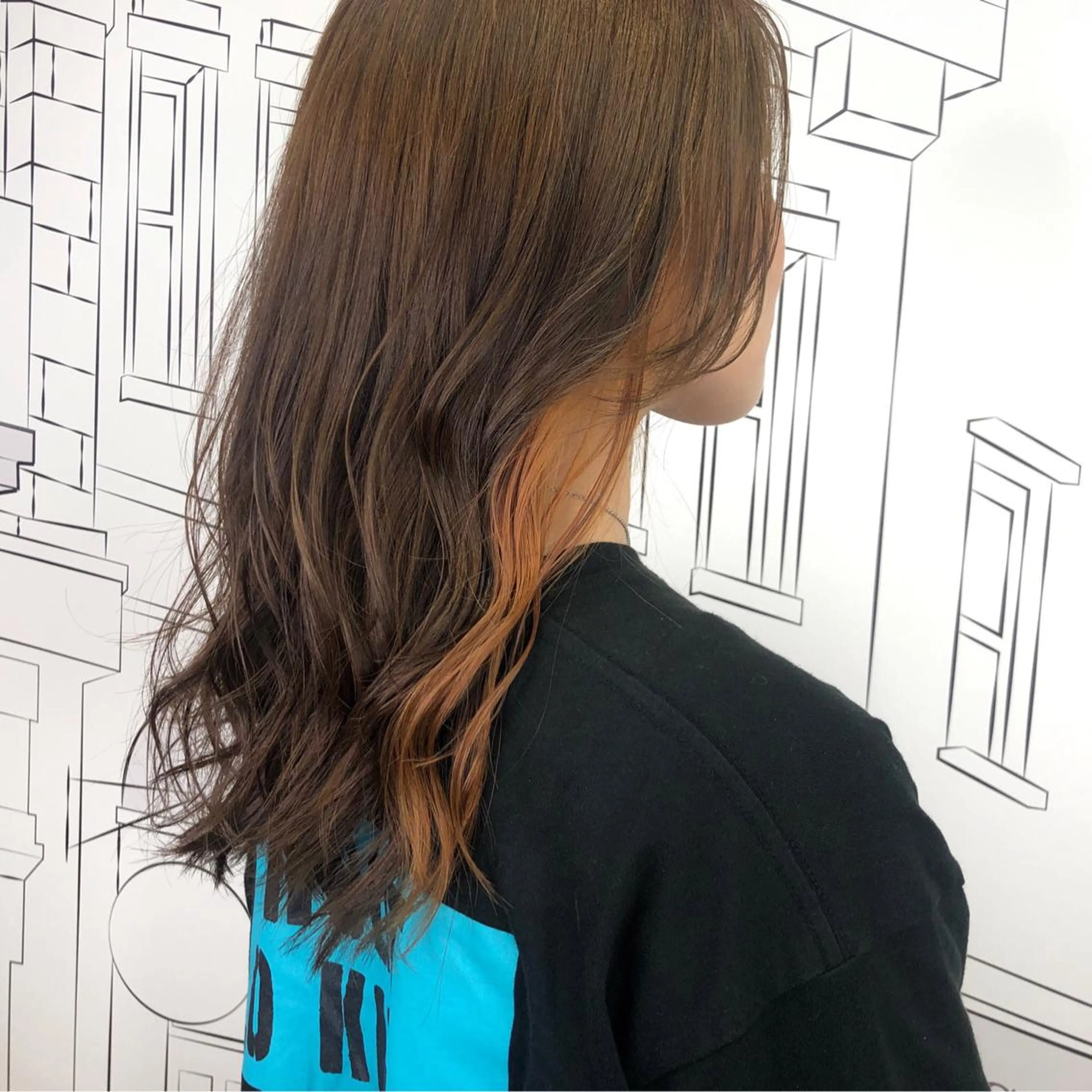 セミロング カラー レイヤー,ボブ / 彩未のヘアスタイル