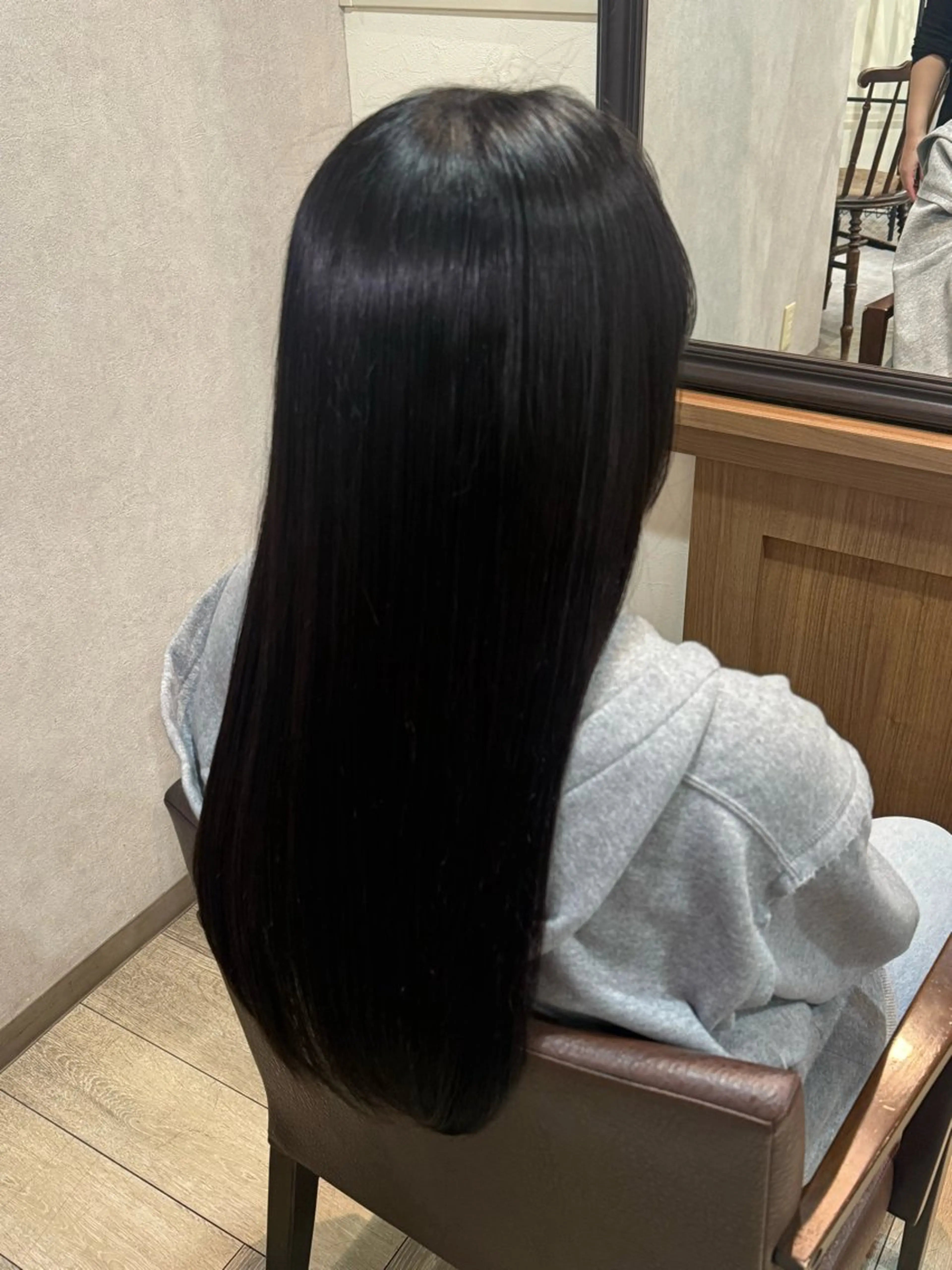 ロング トリートメント 木場 麗咲のヘアスタイル