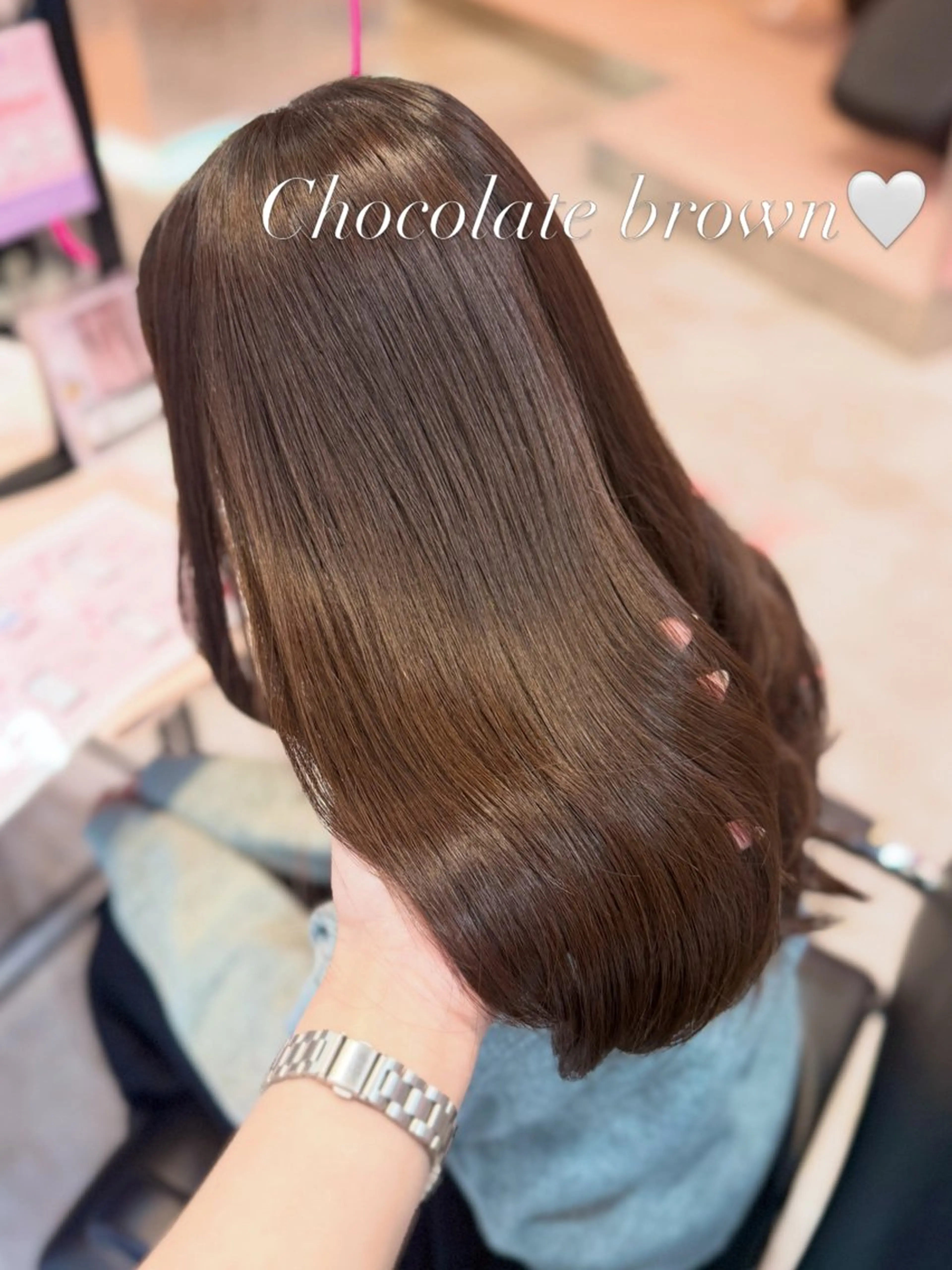 ロング ヘアカラー 透明感/艶カラー 💘Hanaのヘアスタイル