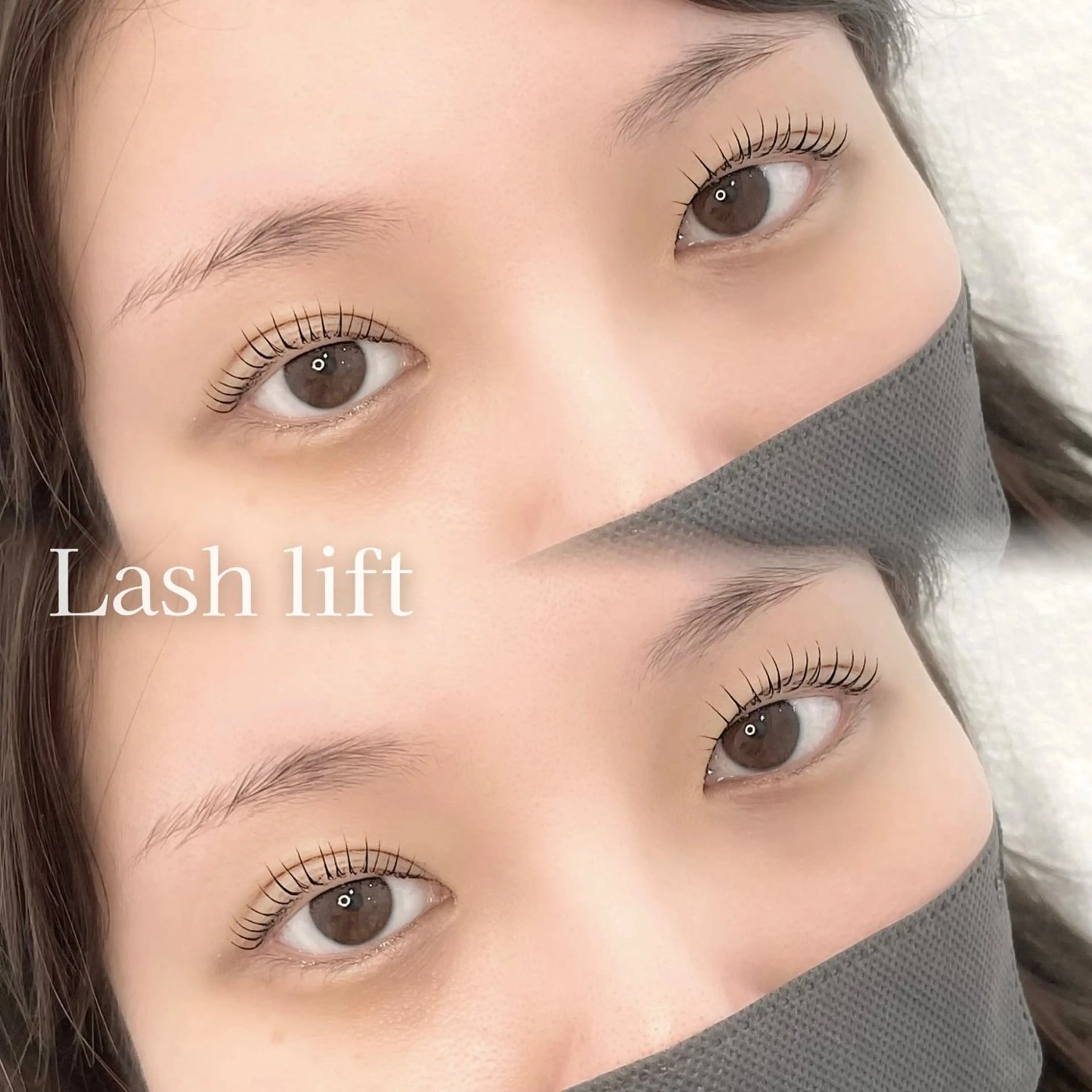 マツエク・マツパ 束感まつ毛 パリジェンヌラッシュリフト 一重×まつ毛パーマ マツパ URARA 【lazo】のマツエク・マツパデザイン