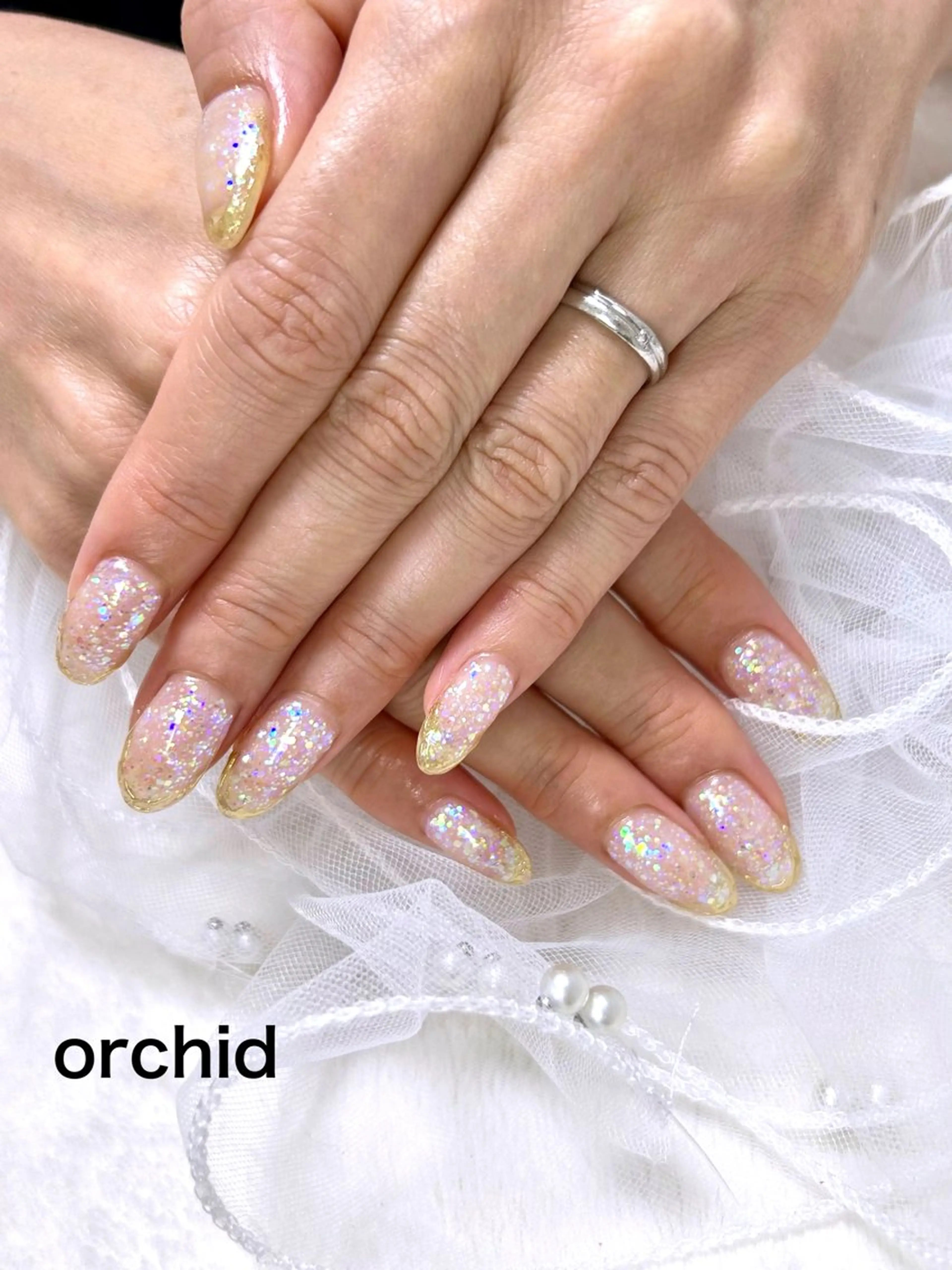 ネイル orchid ♡オーキッドのネイルデザイン