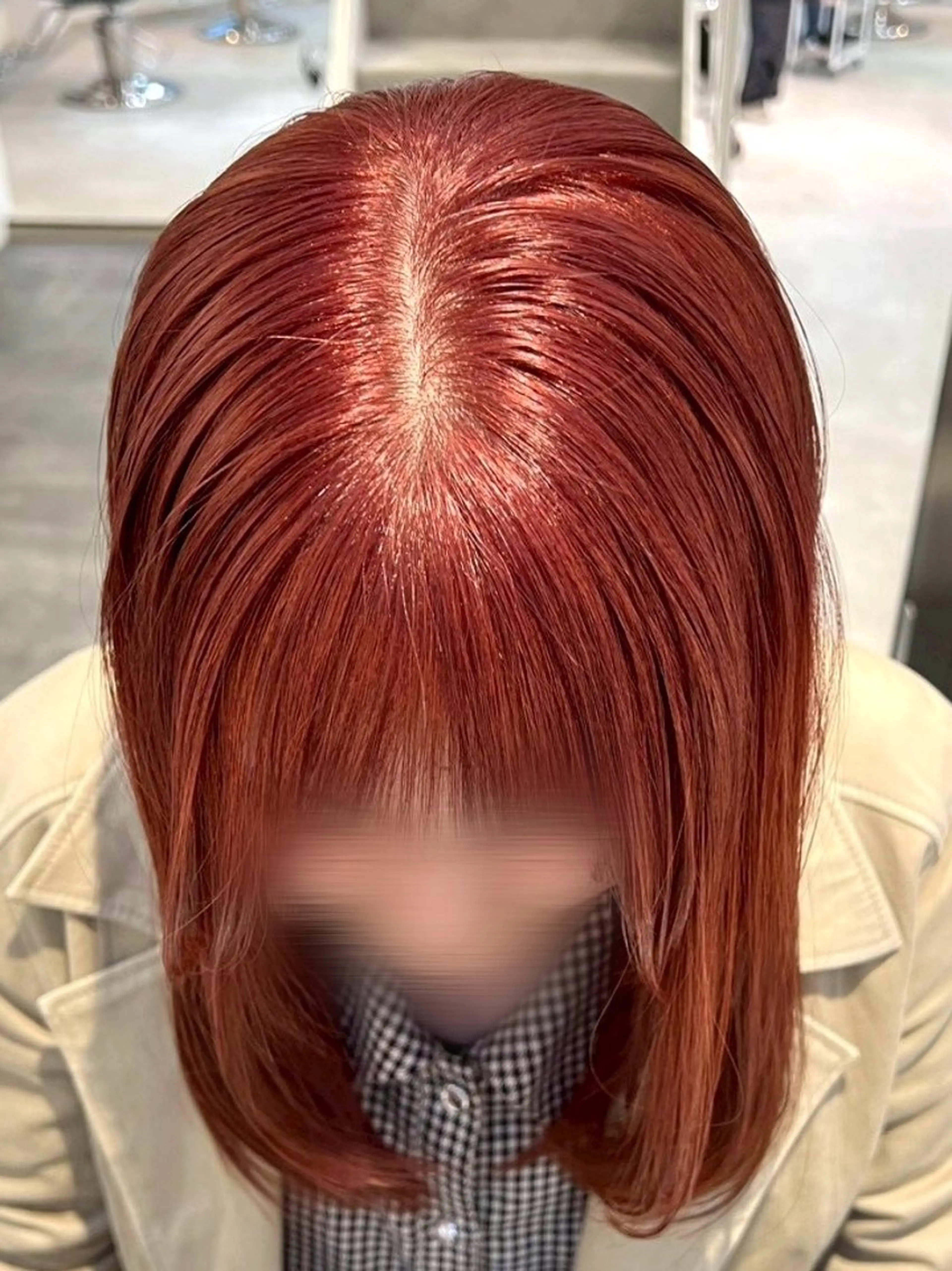 セミロング MOMOKA LUCK TOKYOのヘアスタイル