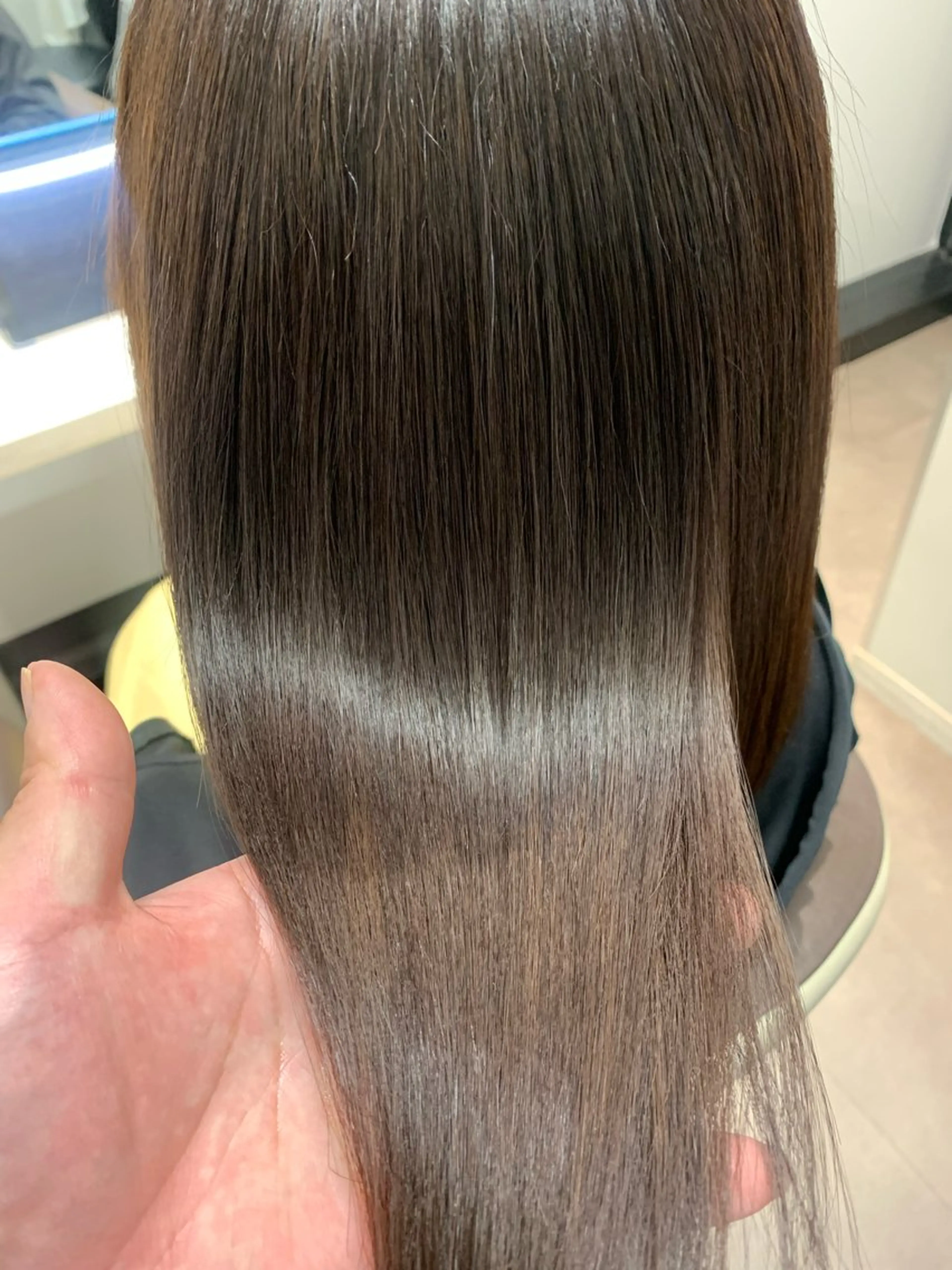 ミディアム トリートメント 松田 啓志のヘアスタイル