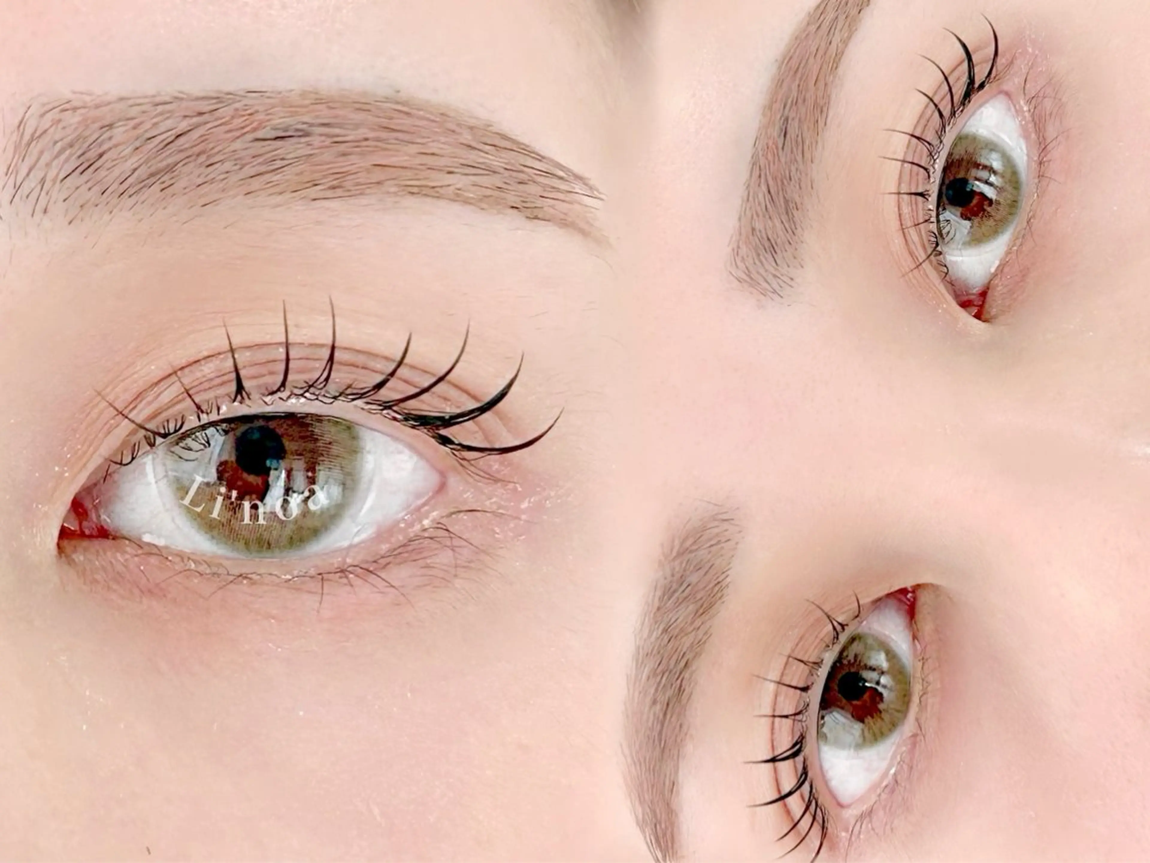 マツエク・マツパ Li'noa yuiのマツエク・マツパデザイン