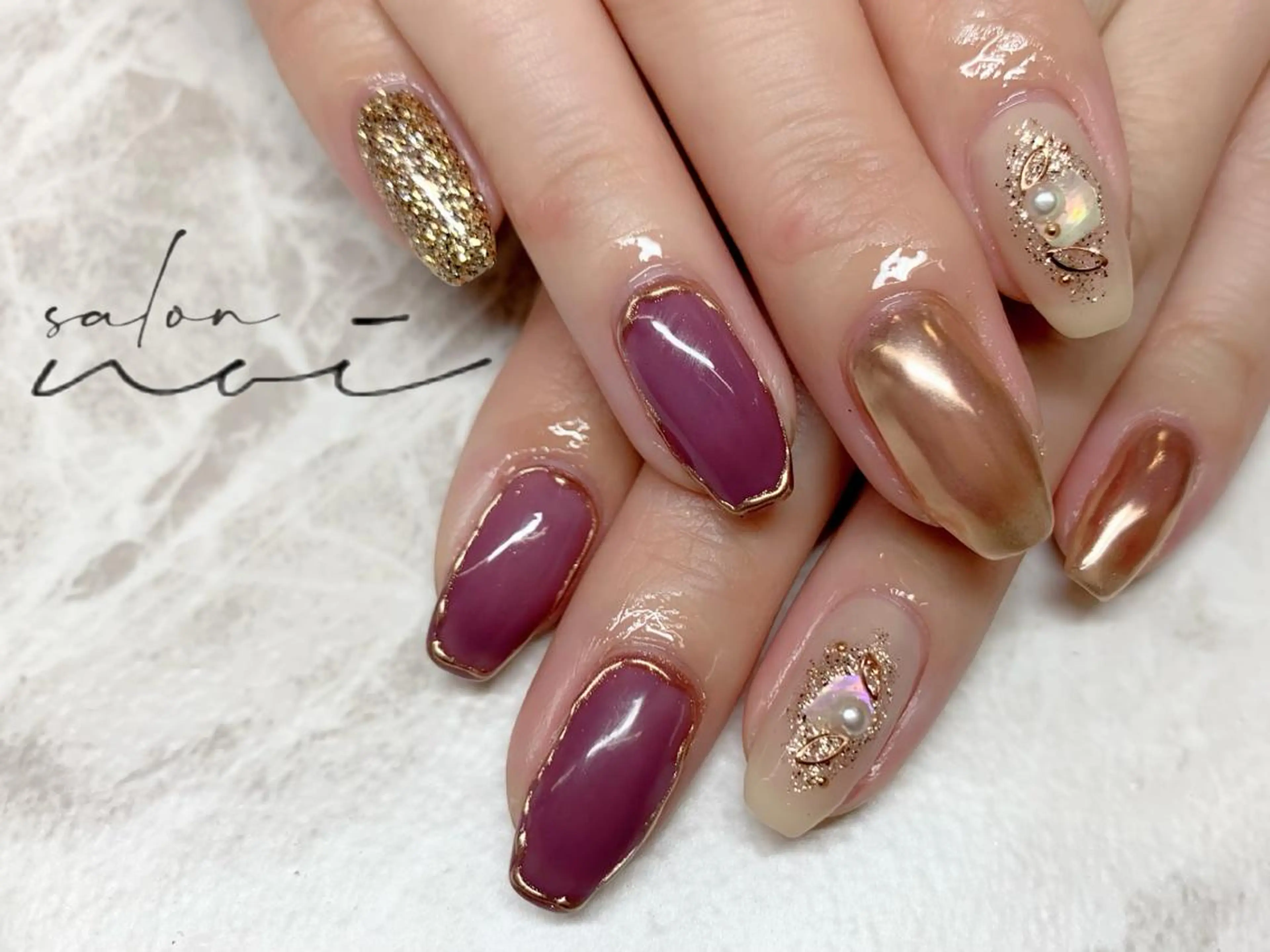 ネイル salon noiのネイルデザイン