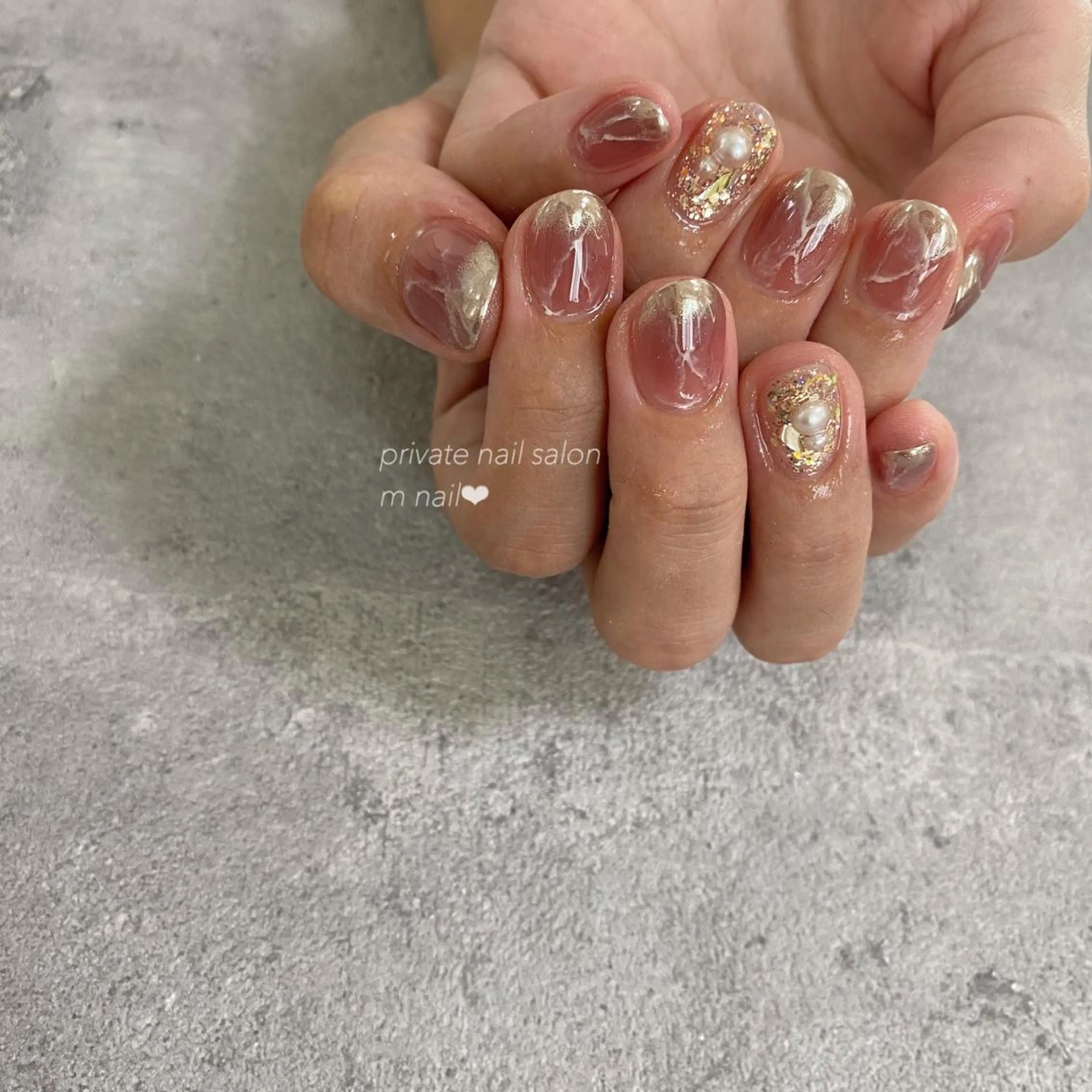 ネイル ハンドネイル 小河原 舞のネイルデザイン