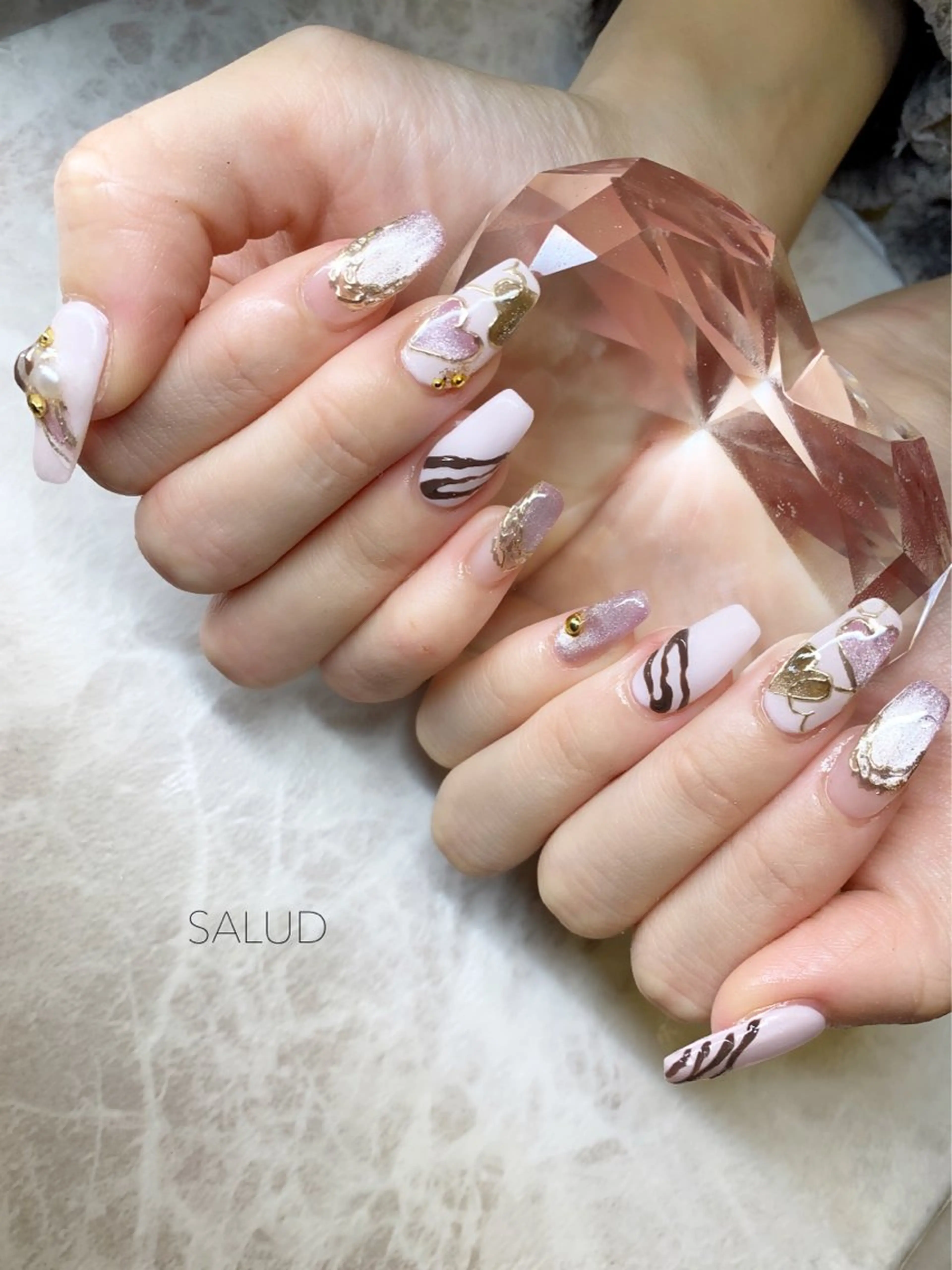 ネイル ハンドネイル Nail Salon SALUDのネイルデザイン
