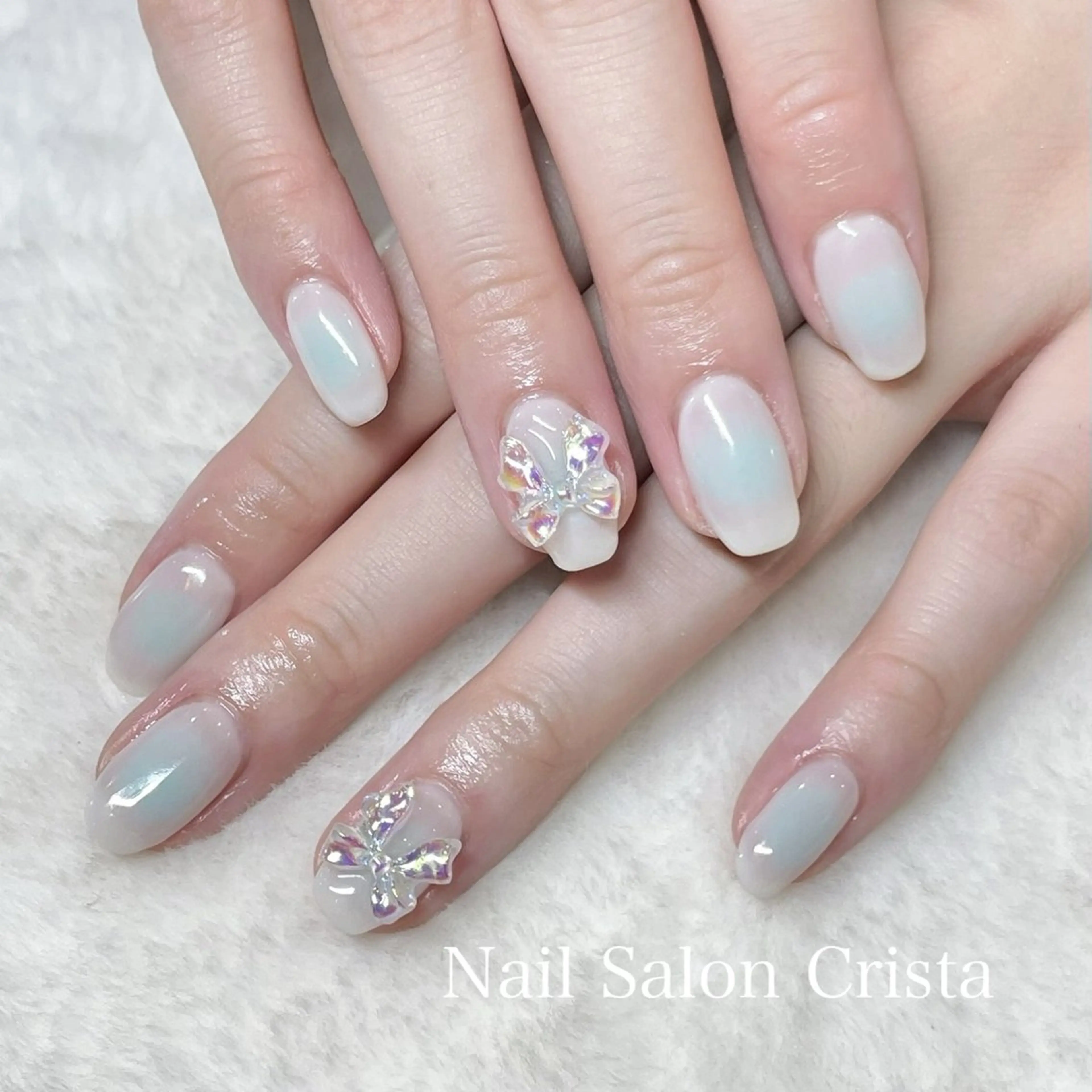 ネイル フットネイル ジェルネイル マグネットネイル オフィスネイル ワンカラーネイル NAILSALON CRISTA所属・🤍CRISTA yui🤍のネイルデザイン