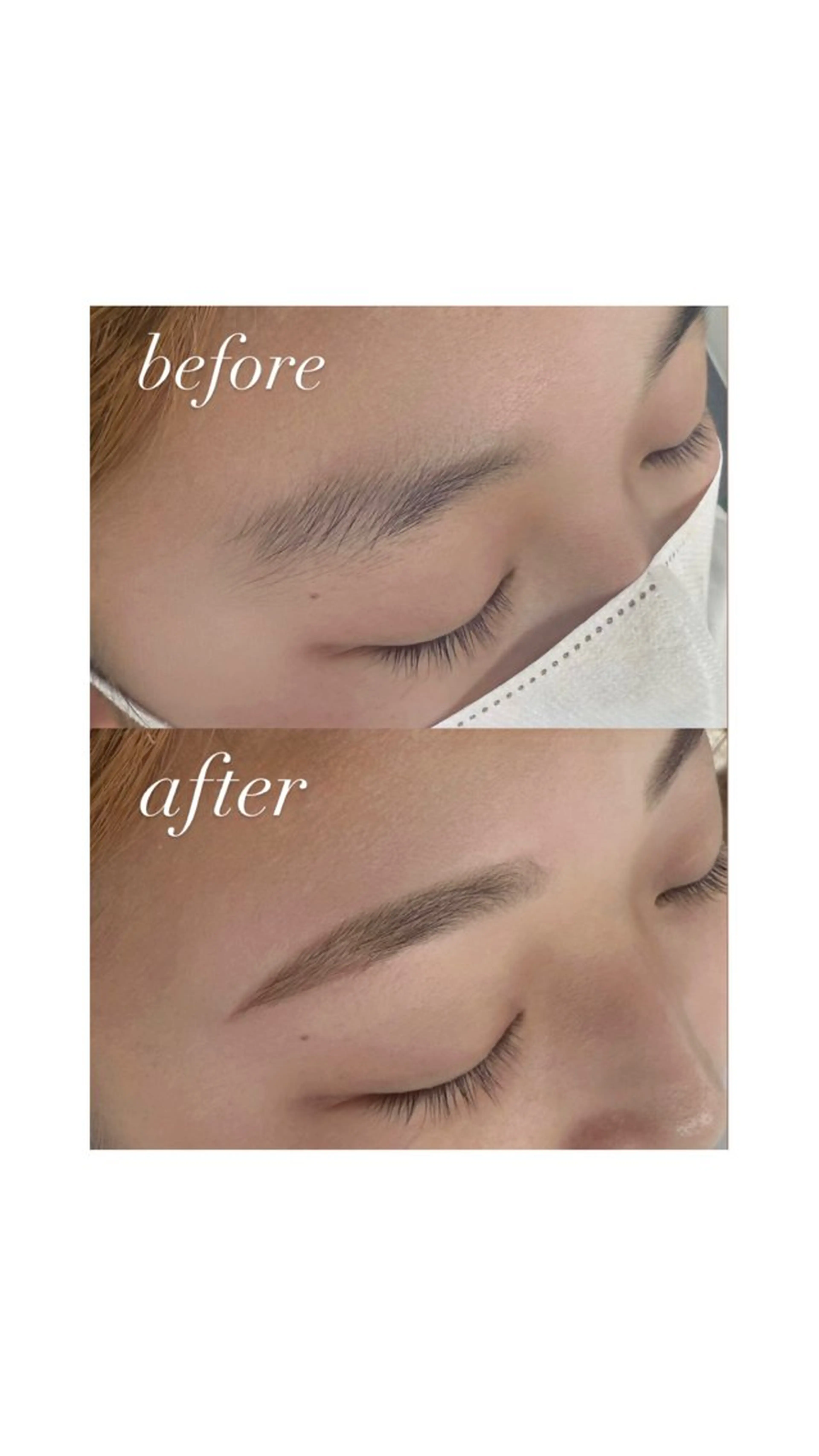 アイブロウ ワックス脱毛 眉カット その他(アイブロウ) BEAUTYGENE 🪽‪mayasaの眉毛・アイブロウイメージ