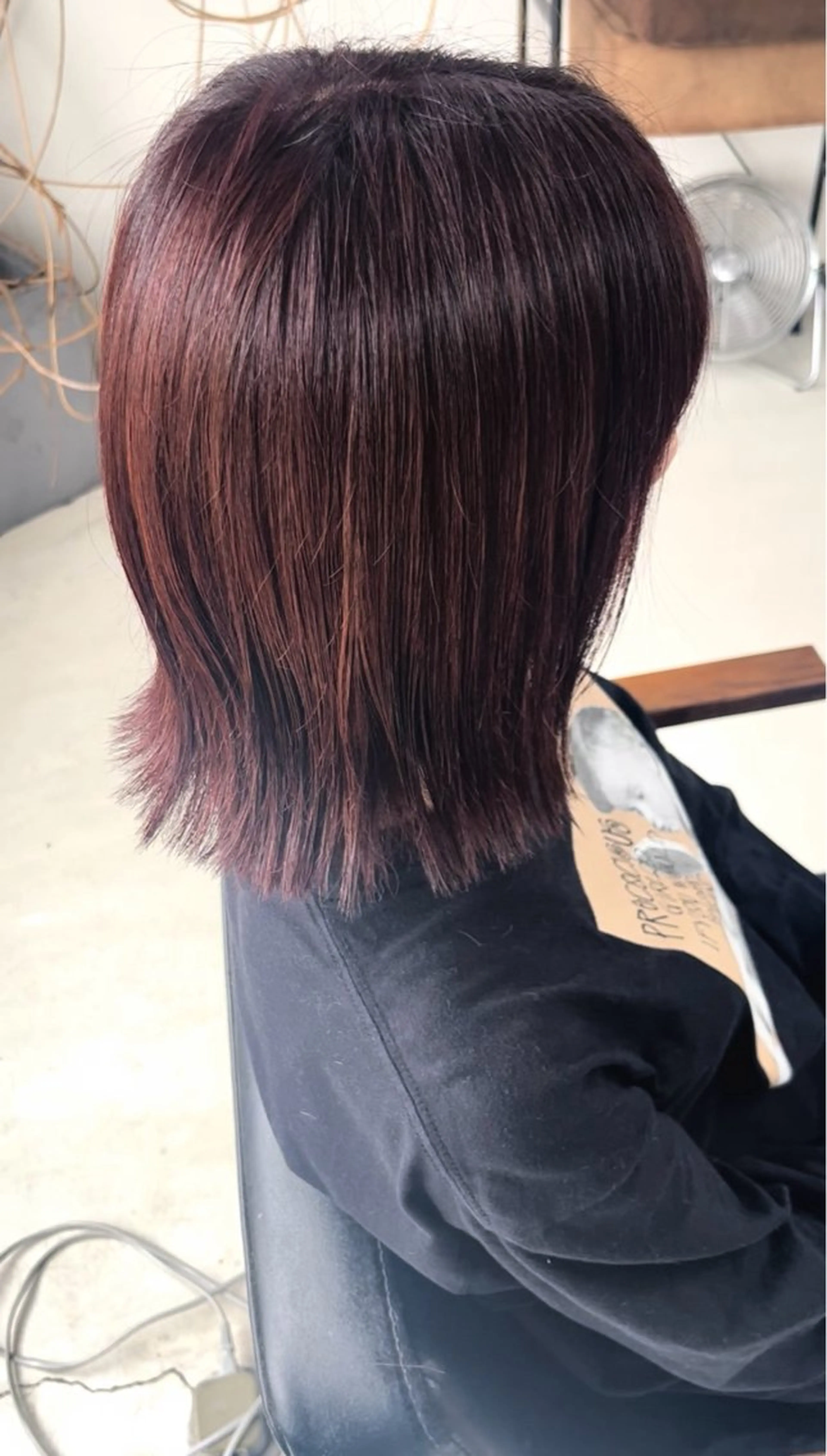 ミディアム カラー ブリーチ ブリーチなしカラー レッドカラー カット ヘアカラー メンズパーマ& ハイトーン特化谷村のヘアスタイル