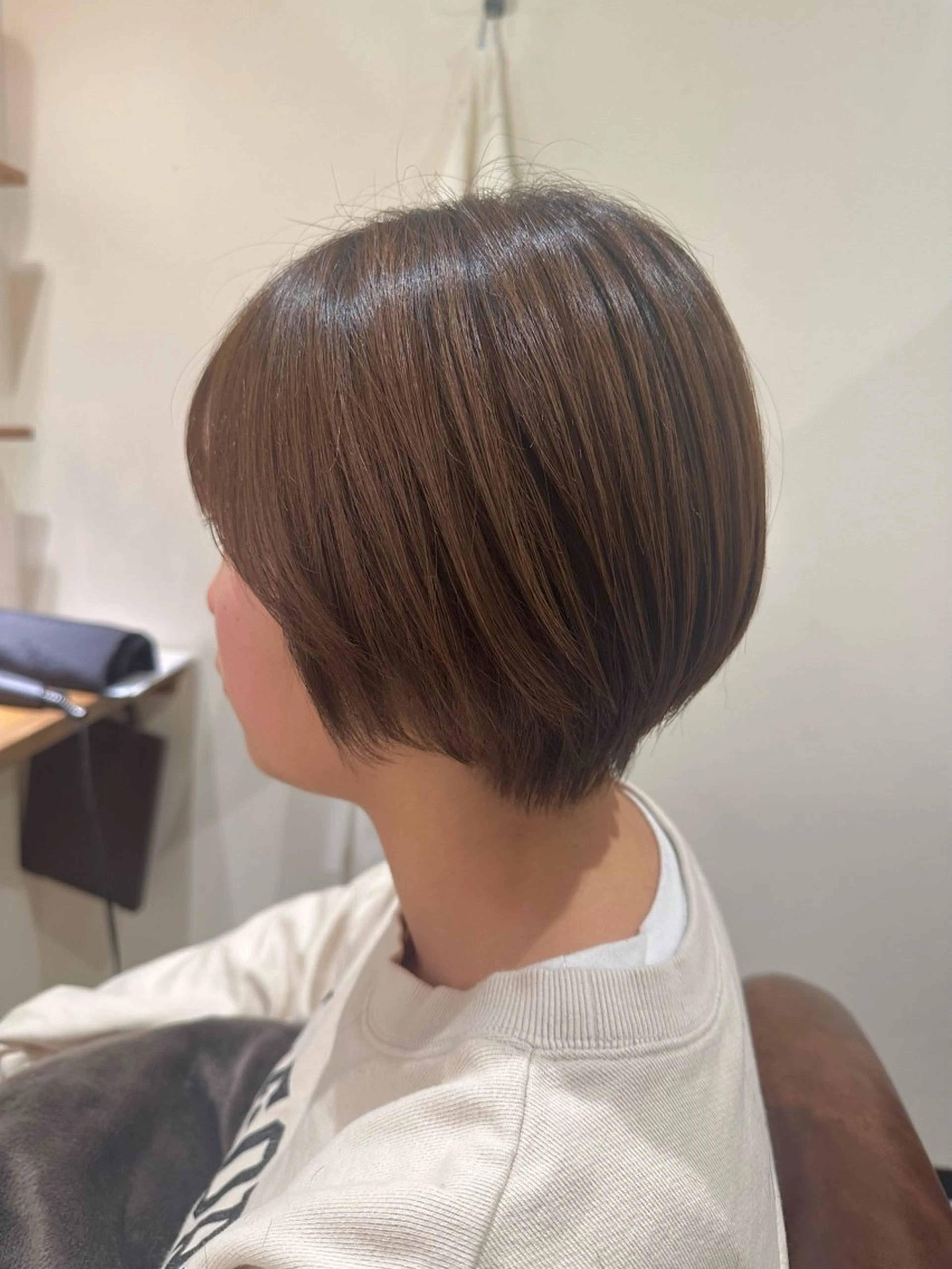 ショート ショートボブ ボブ ショートヘア カット 佐藤  真依のその他イメージ