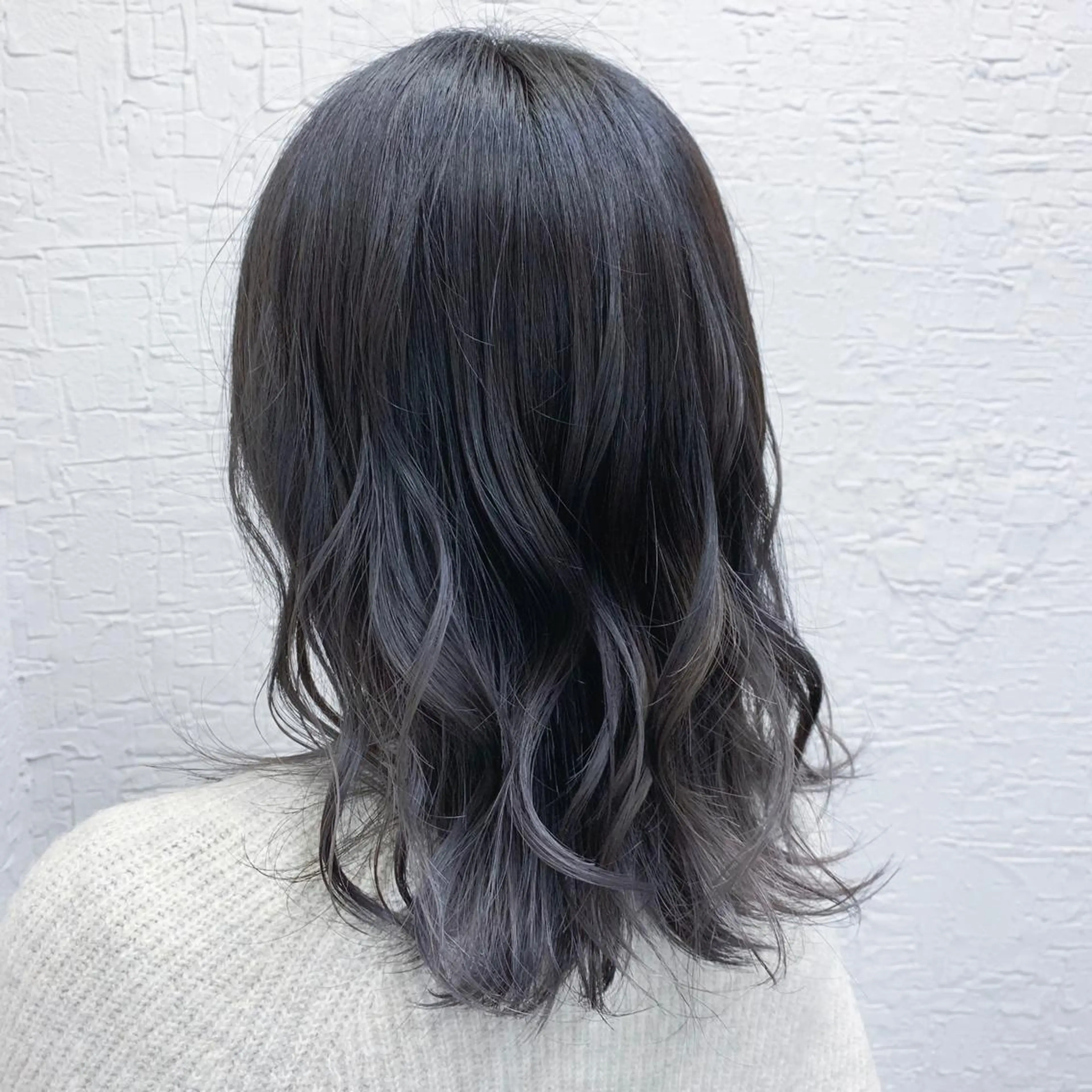 セミロング カラー 🥇近藤 恭輔🥇 Recharme新保のヘアスタイル