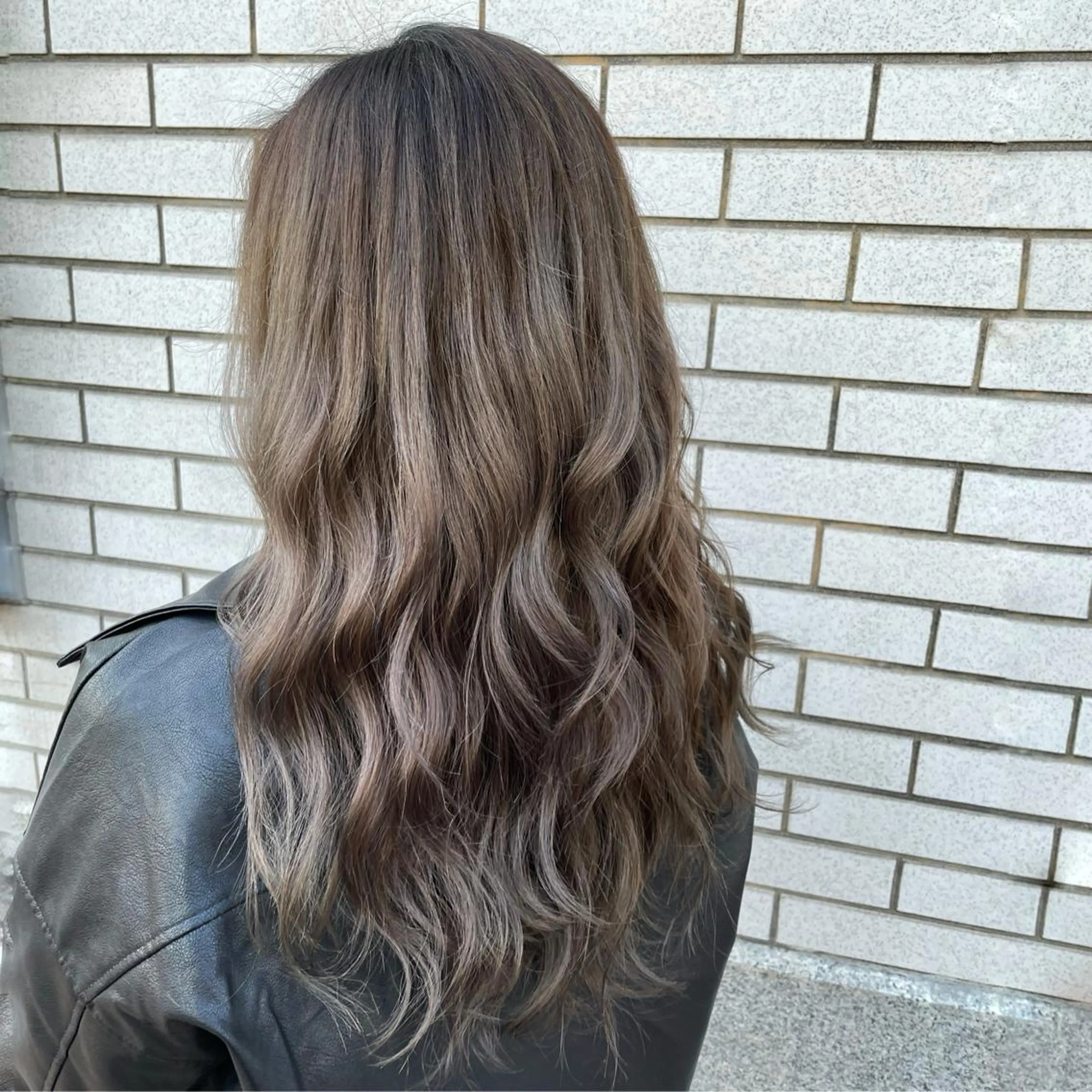 ロング カラー カット ヘアカラー 低ダメージ特化🌱 佐野優斗のヘアスタイル