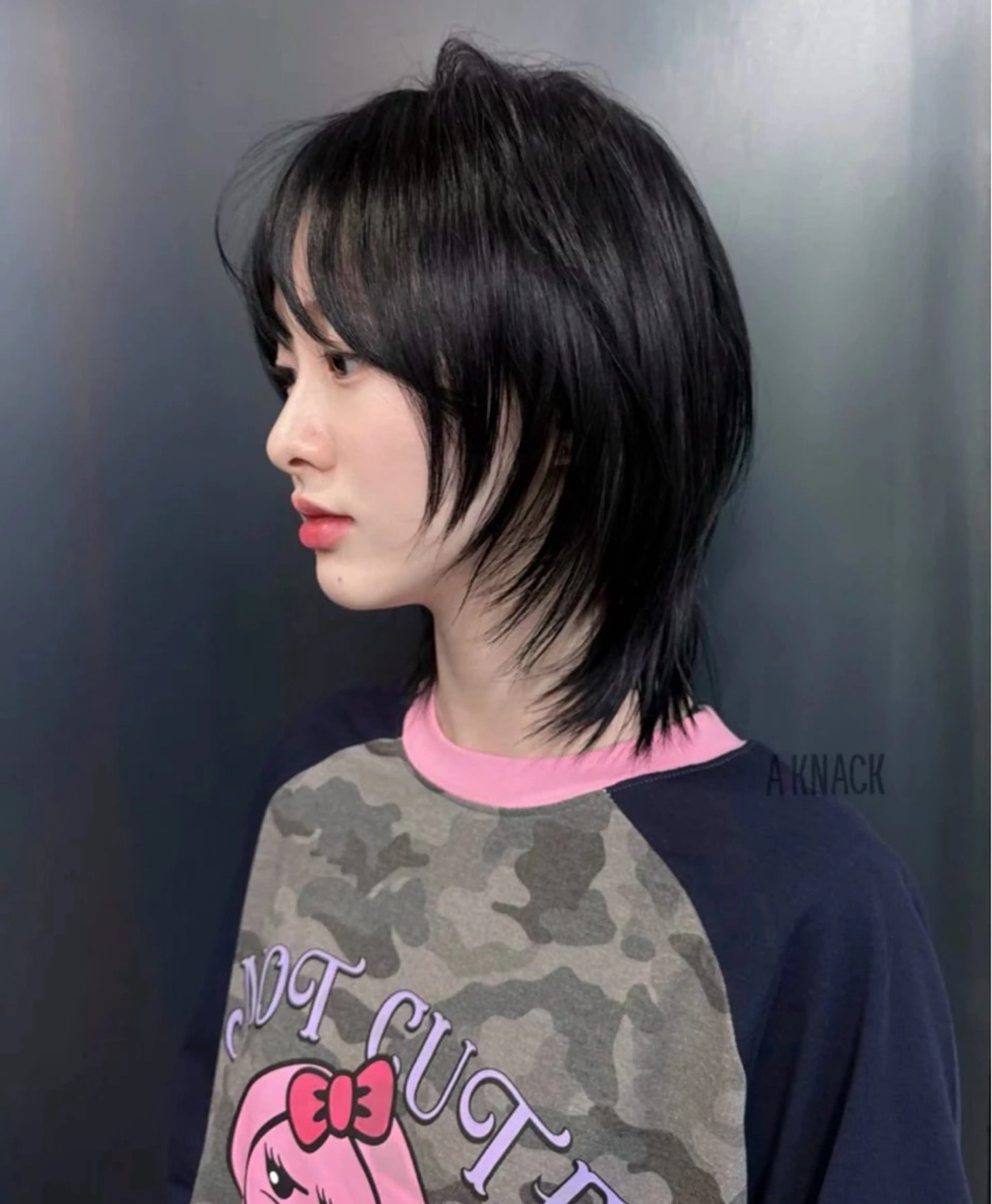 ミディアム ウルフカット カラーモデル募集中 Rei🐈‍⬛/大宮のヘアスタイル