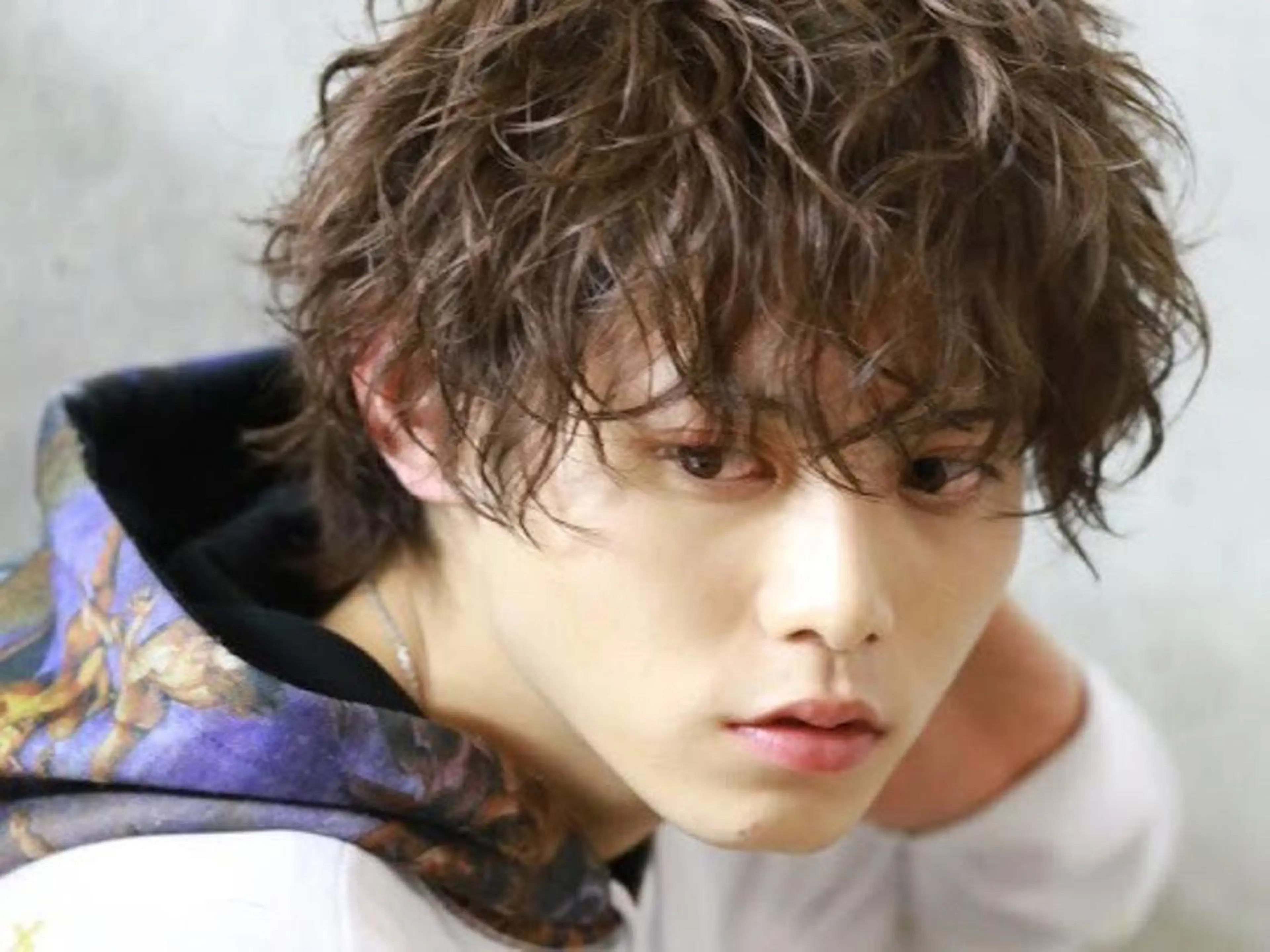 メンズカット+似合わせデザインパーマの写真