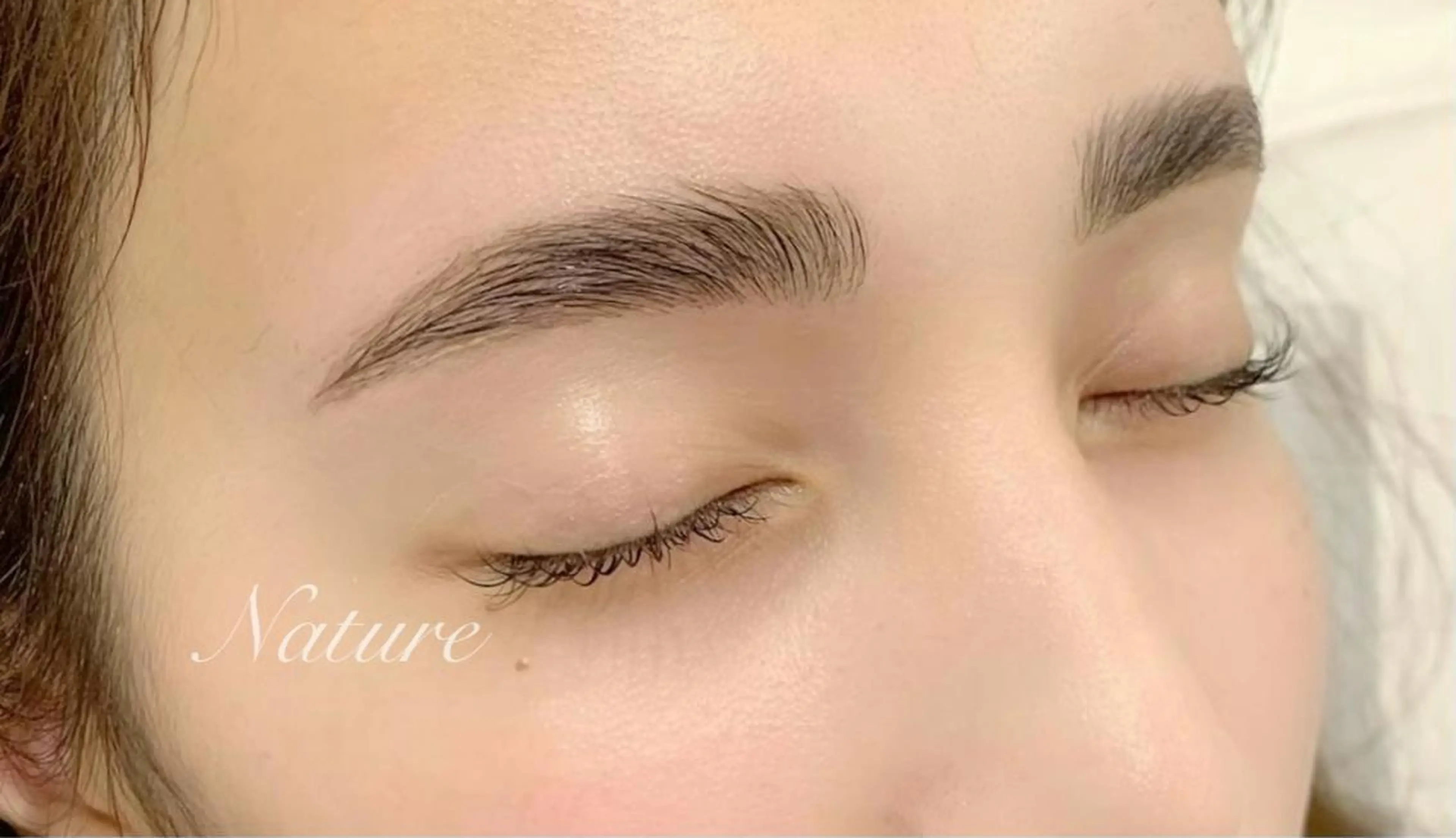 アイブロウ 美まつ毛美眉サロン Nature伊勢崎のマツエク・マツパデザイン