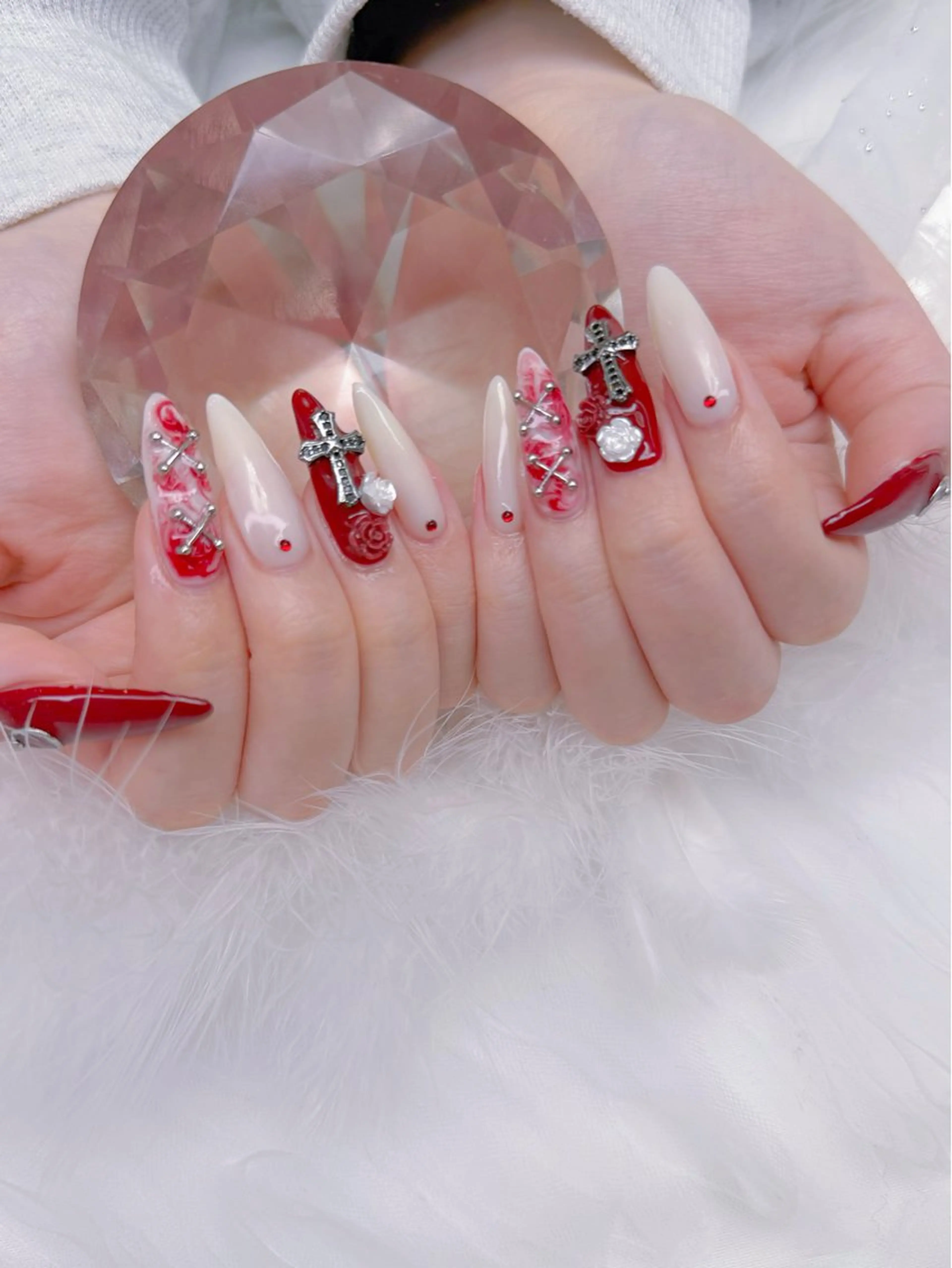 ネイル Romymoon nail帆南☾ ໋のネイルデザイン