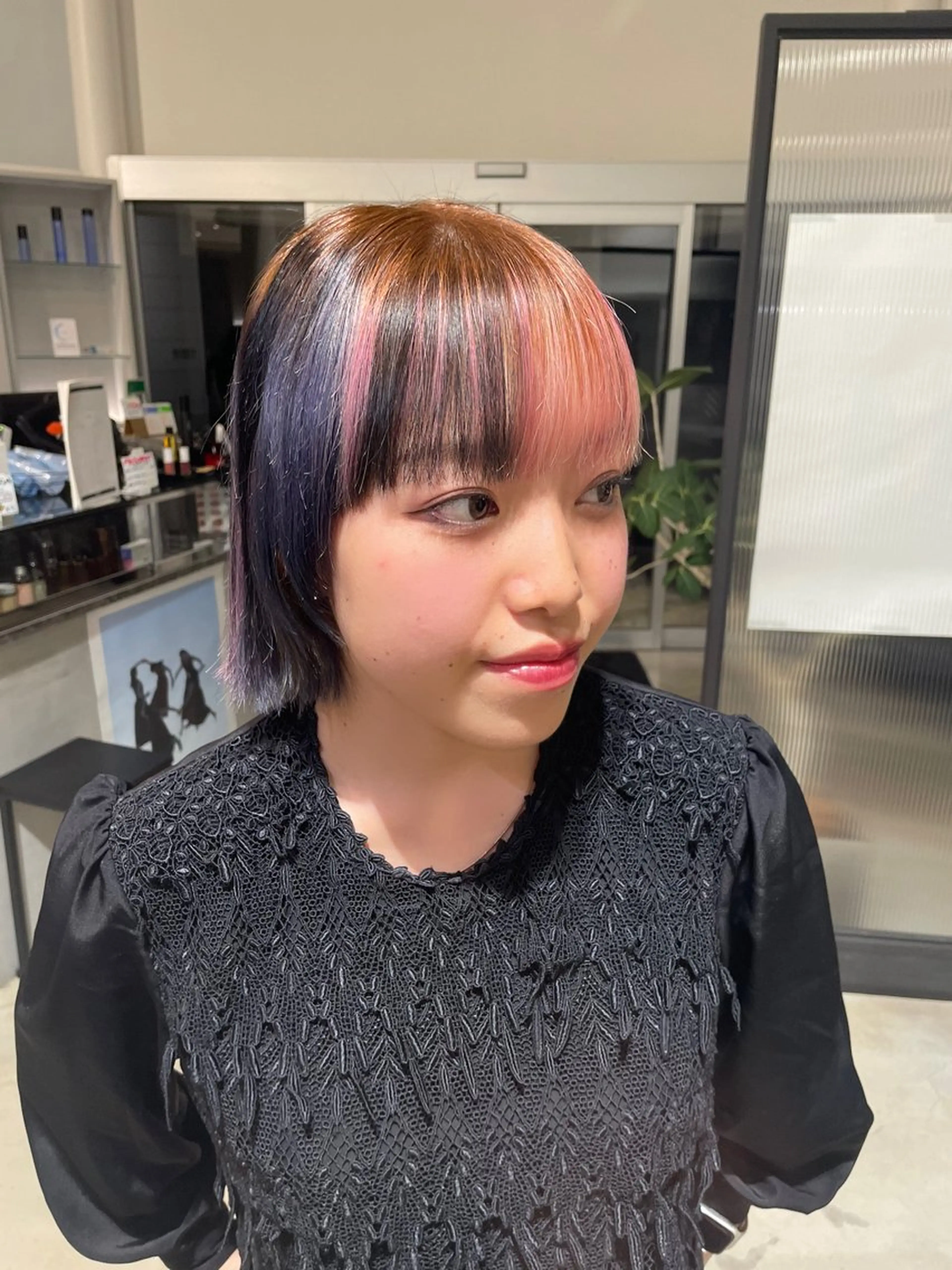 カラー ハイトーンカラー tomo🍒パーマ ハイトーン似合わせのヘアスタイル