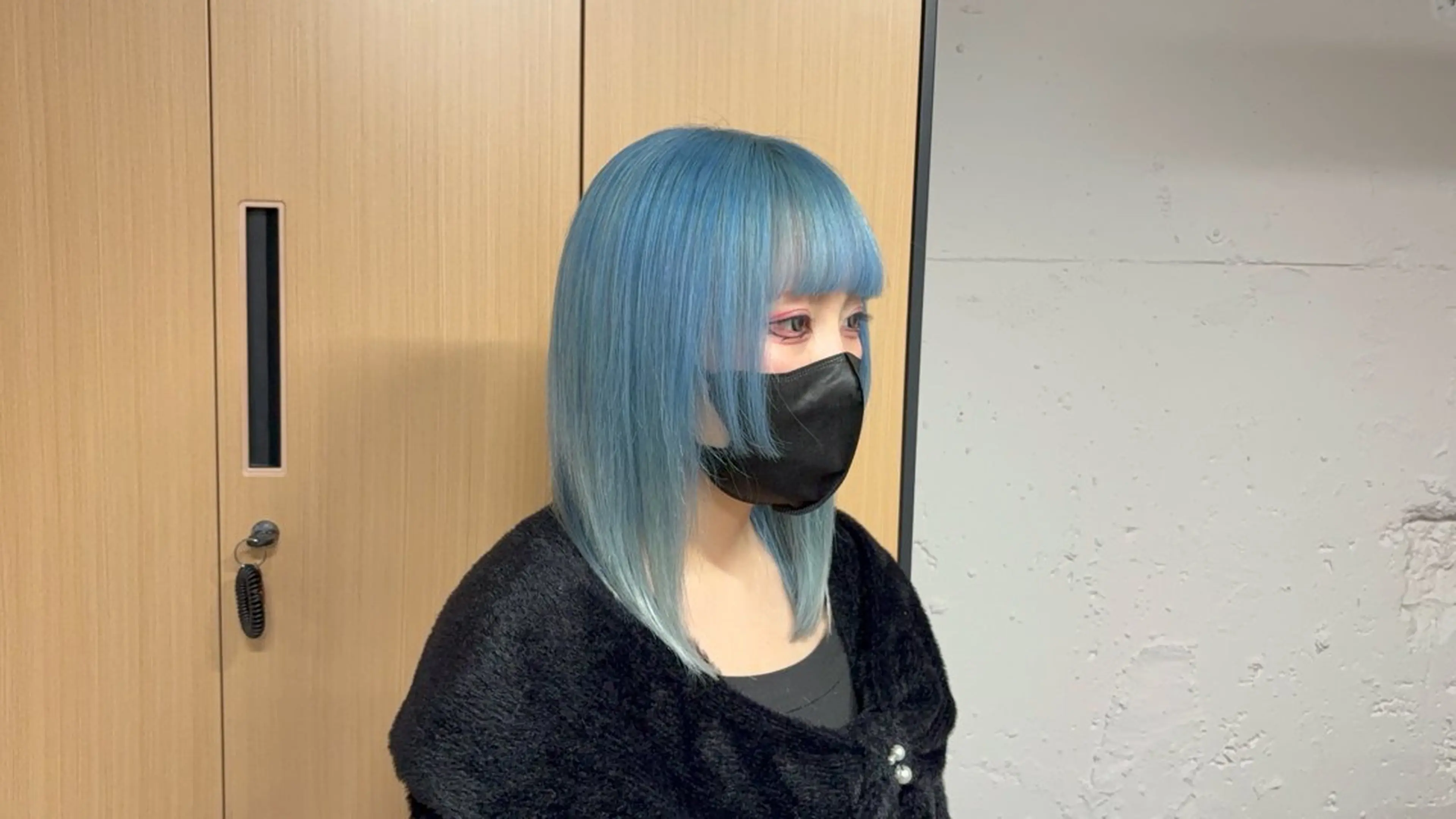 ミディアム tokute 中野真咲🐺のヘアスタイル