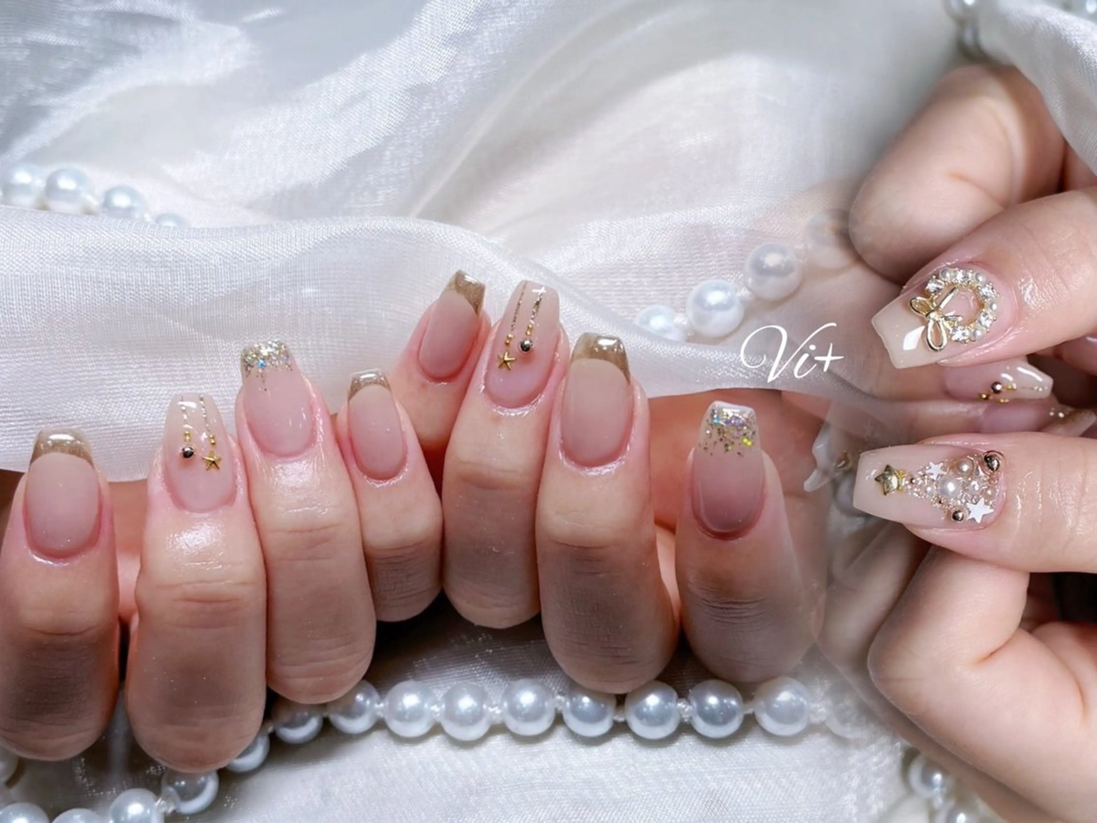 ネイル ハンドネイル ✨Nailsalon Vi+✨のネイルデザイン