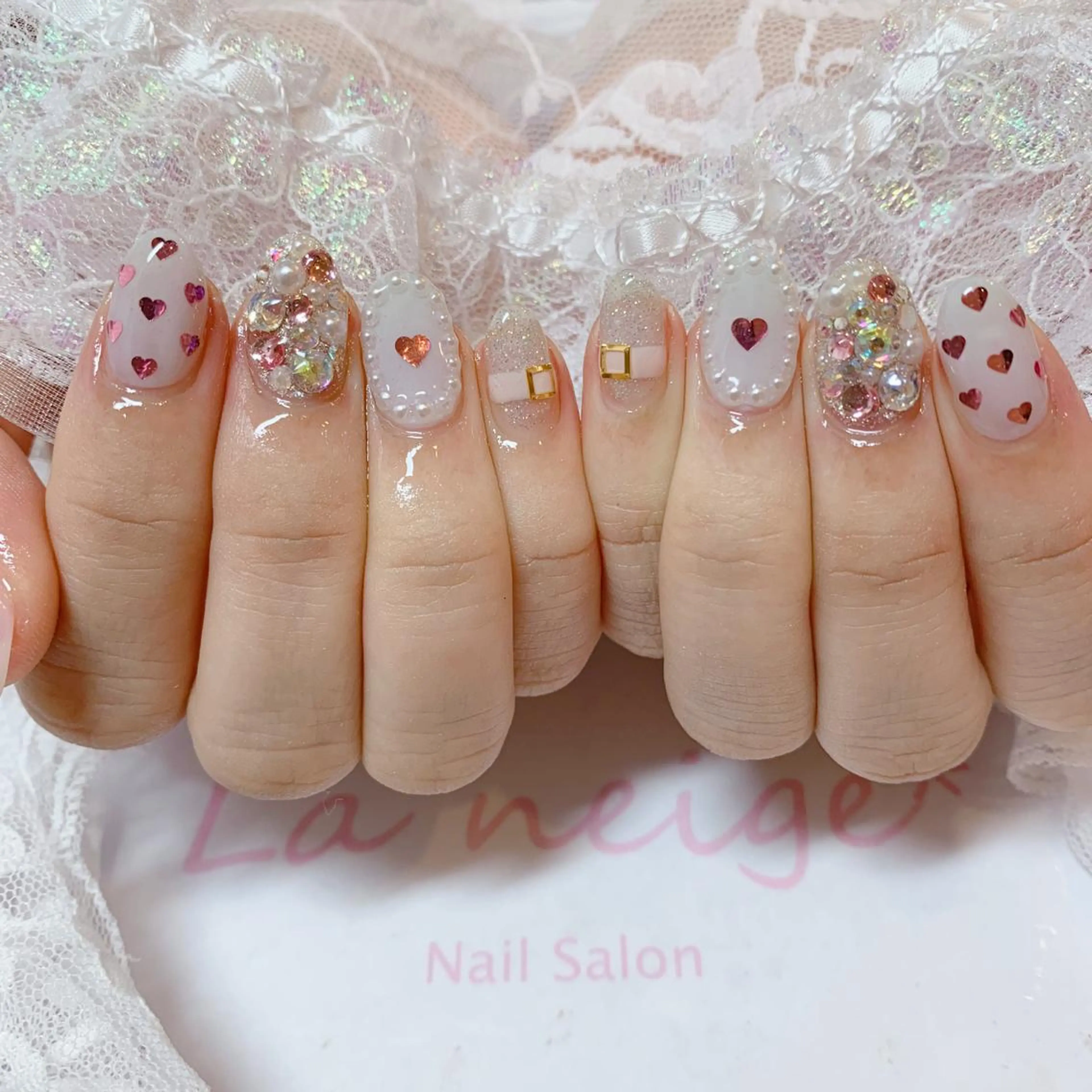 ネイル ハンドネイル La neige* yuki 🐩🌙のネイルデザイン