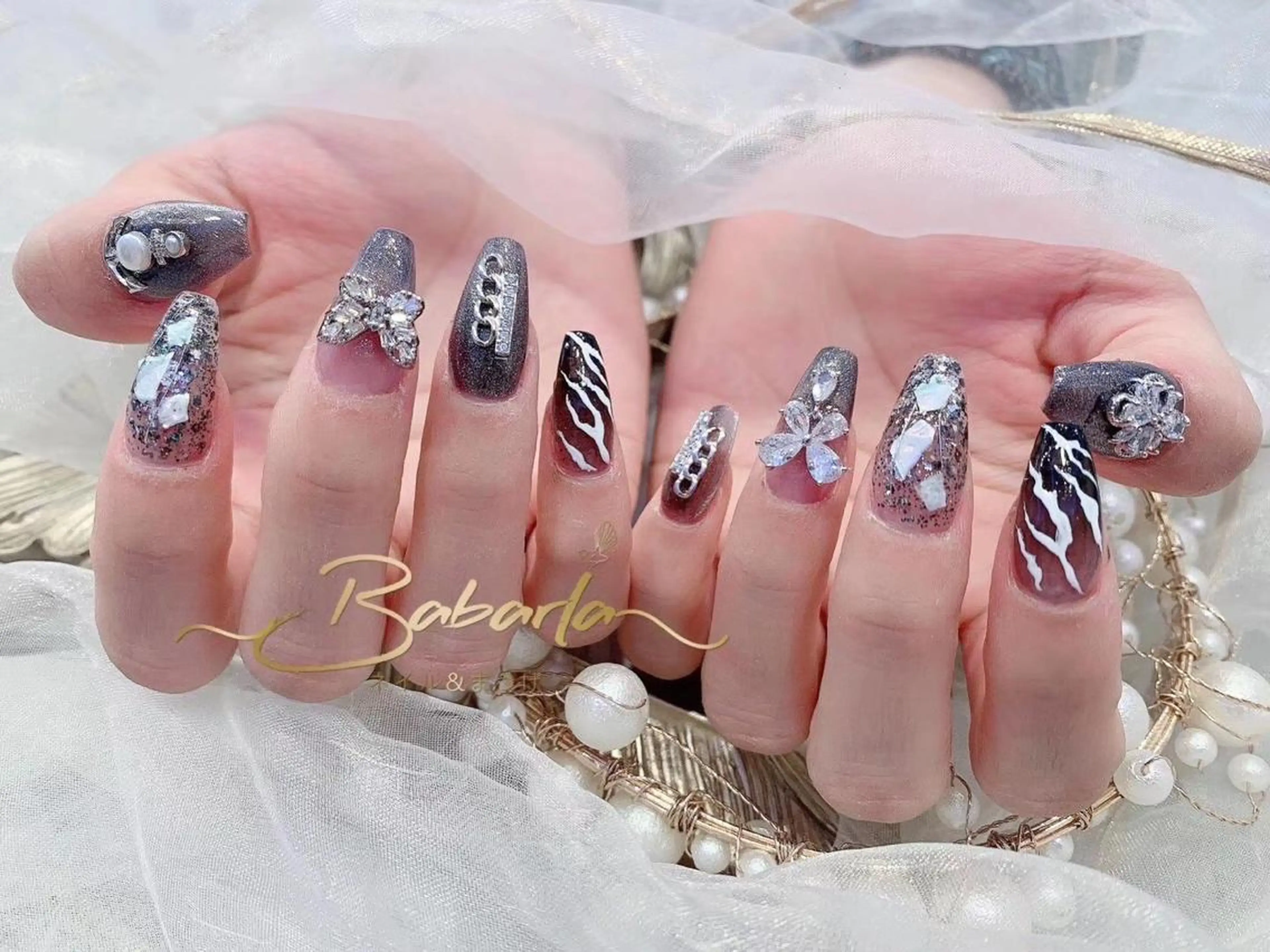 ネイル アニマル柄 Babarla Nailのネイルデザイン