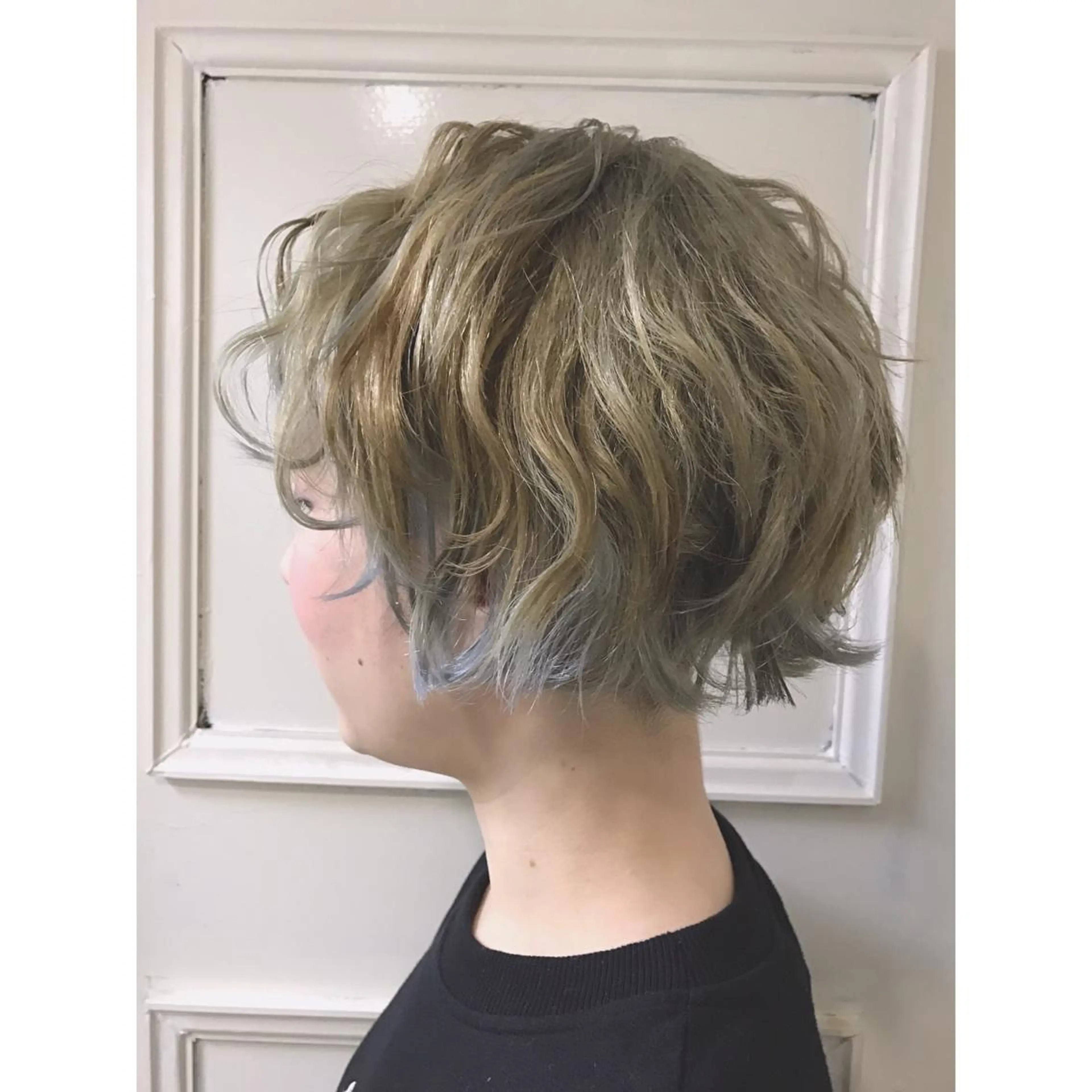 ショート カラー ダブルカラー マエダ　カズエ🫶 coronahairのヘアスタイル