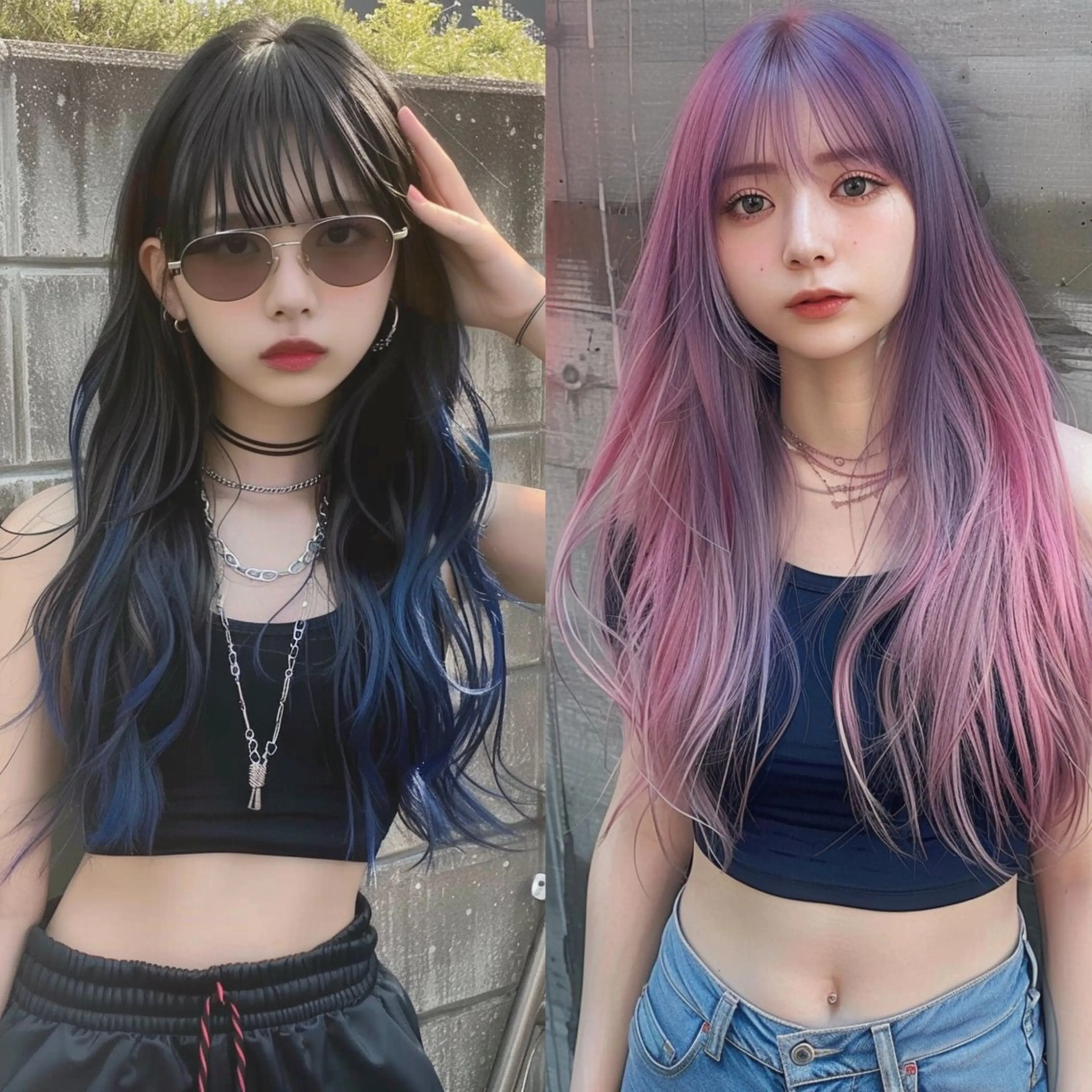 ロング ハイトーン/ウルフ /小澤凌祐🦕のヘアスタイル