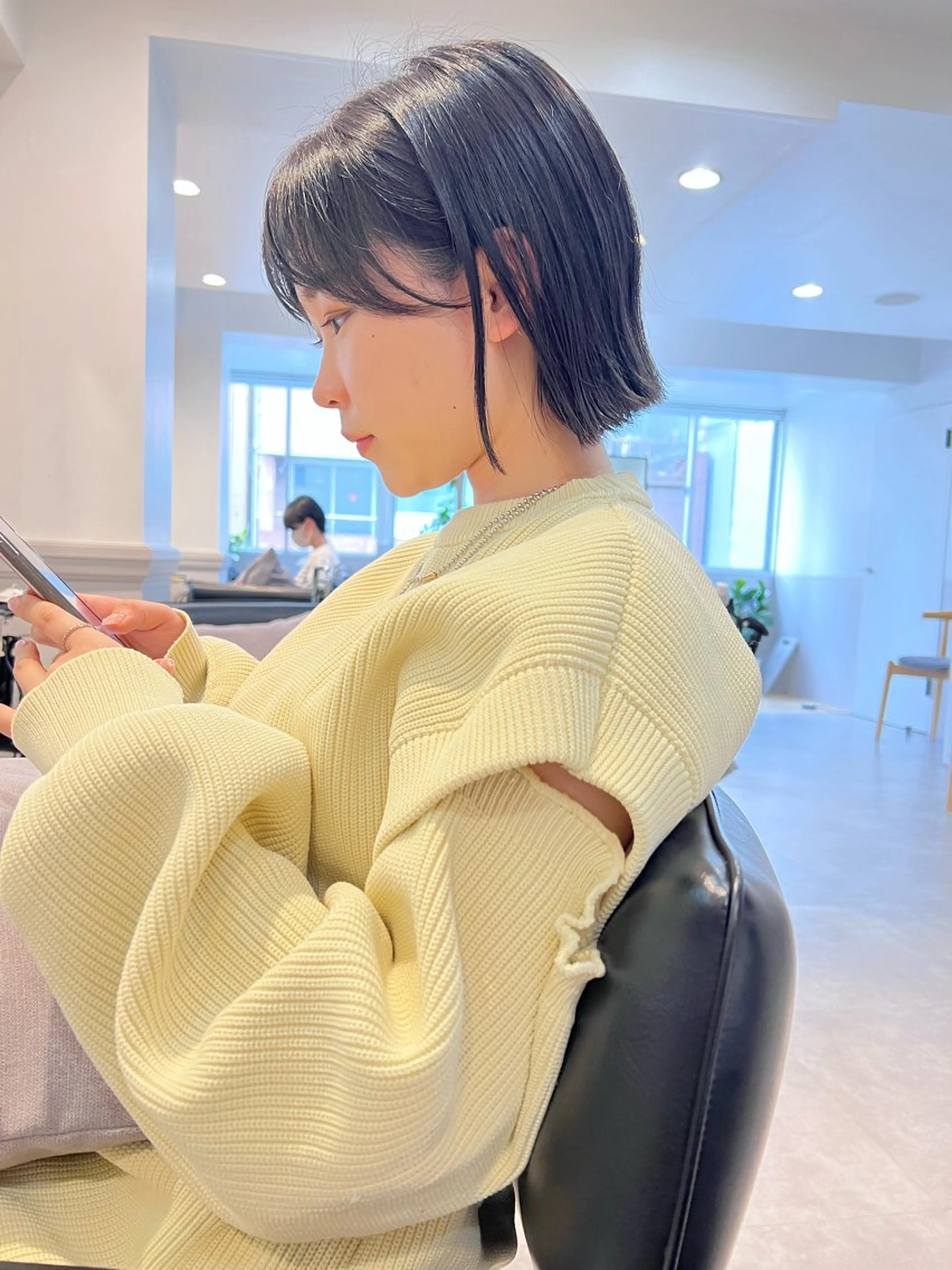 ショート 🤍ショートボブ 🤍NANAMI🤍のヘアスタイル