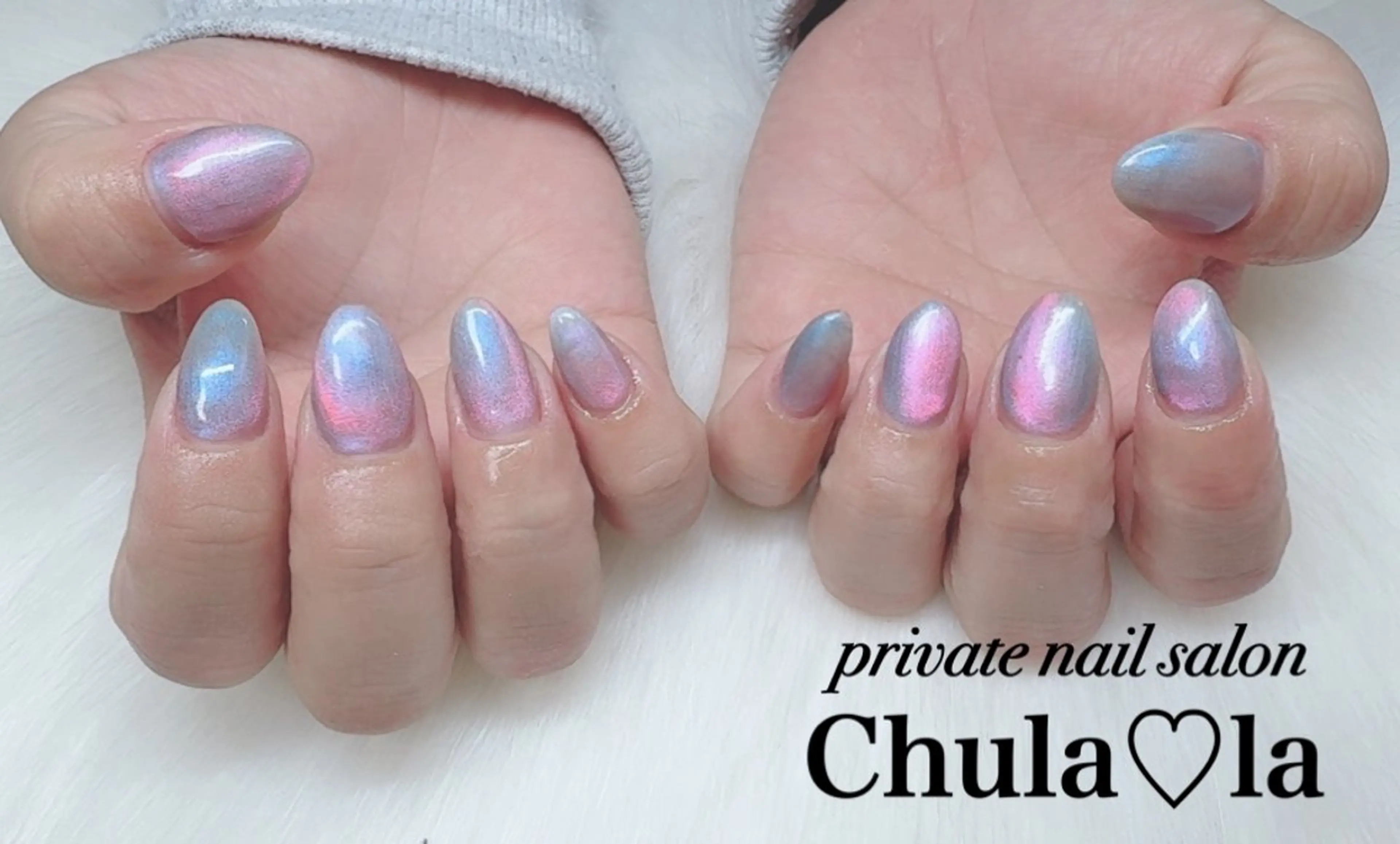 ネイル マグネットネイル ハンドネイル Chula♡la 豊見城市高安のネイルデザイン