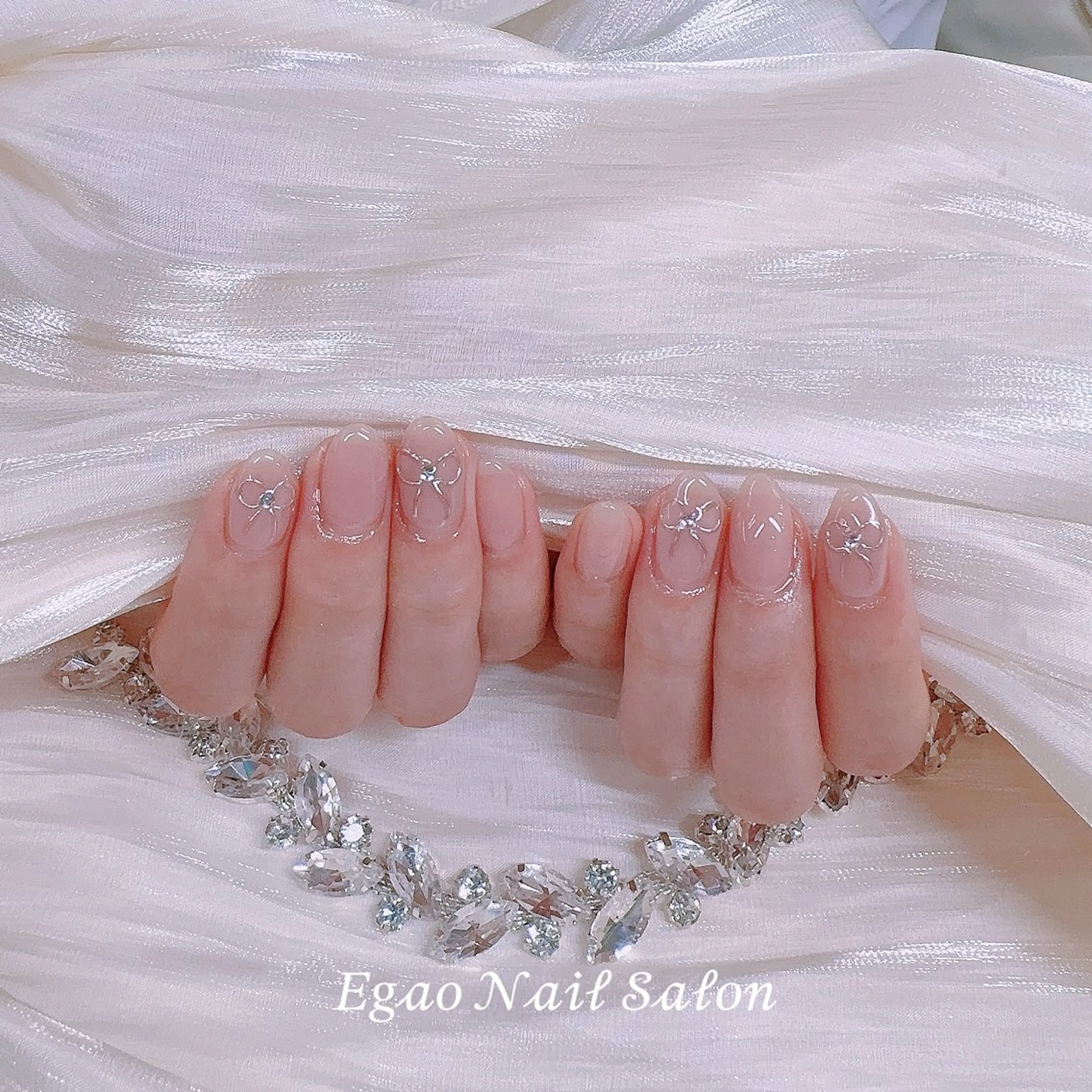 ネイル フットネイル ジェルネイル 韓国ネイル マグネットネイル メンズネイル ハンドネイル Egao Nail錦糸町店のネイルデザイン