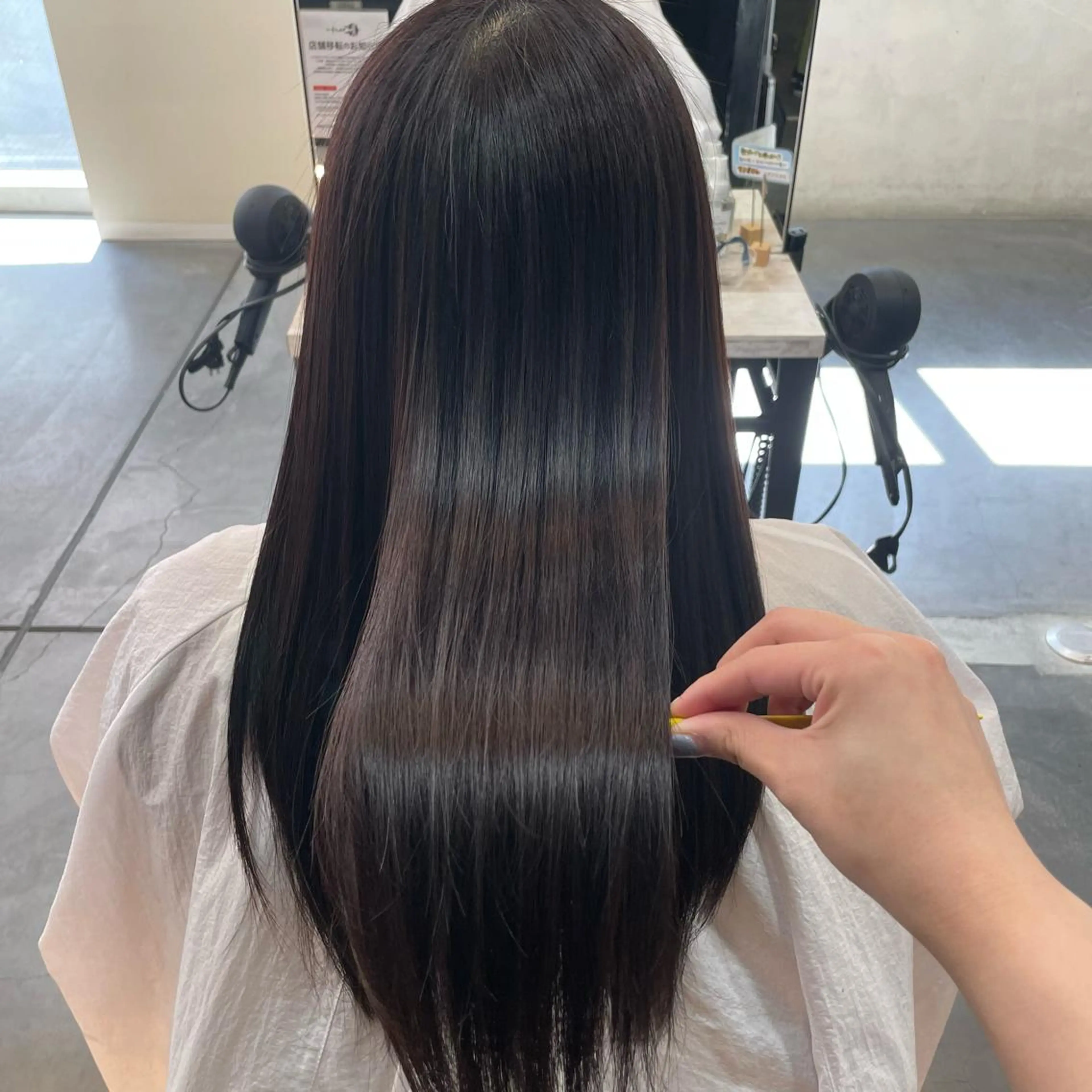 ロング grace by happiness所属・艶髪/巻ける縮毛矯正 /髪質改善naoのヘアスタイル