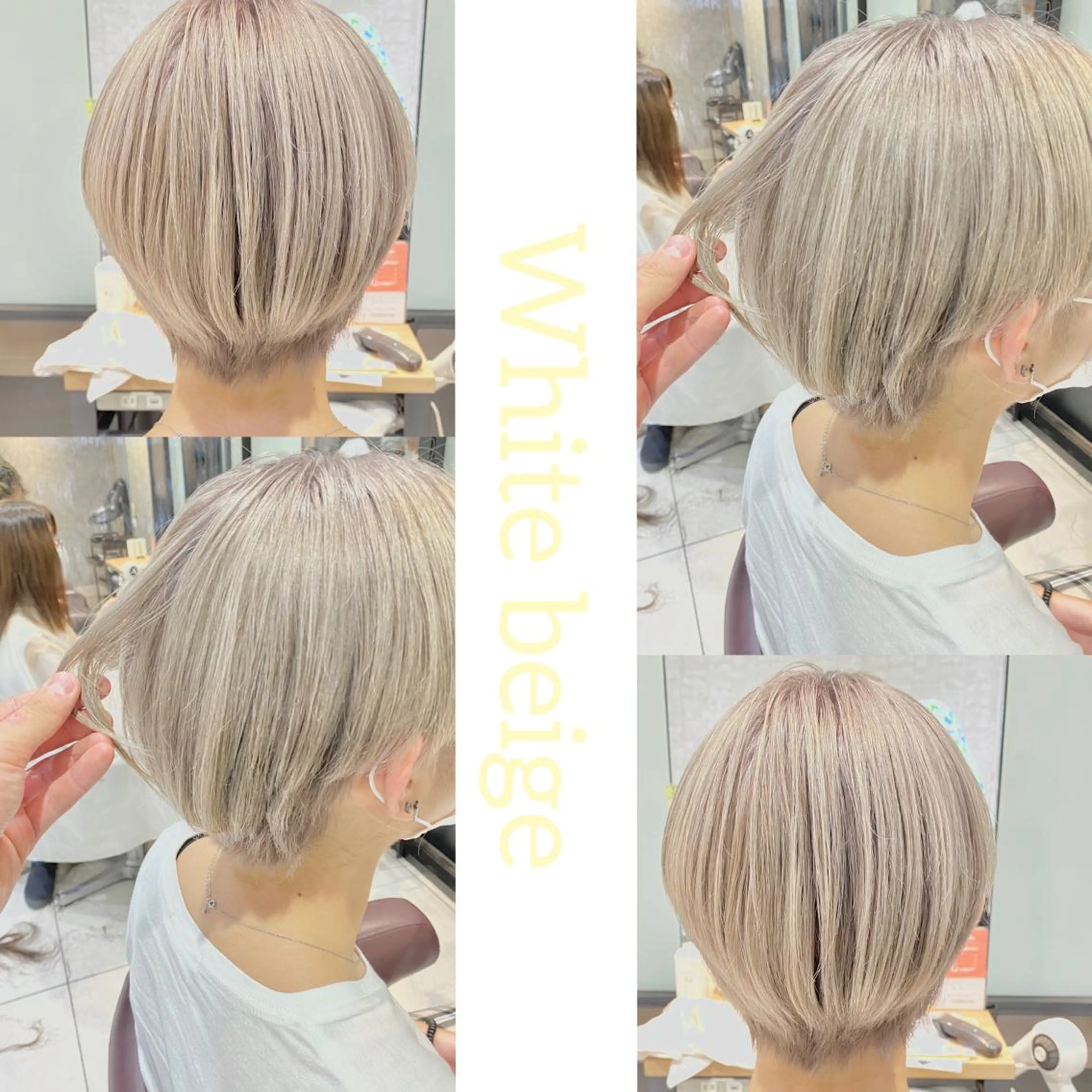 ショート カラー ✨髪質改善専門店✨ QOLU✨のヘアスタイル