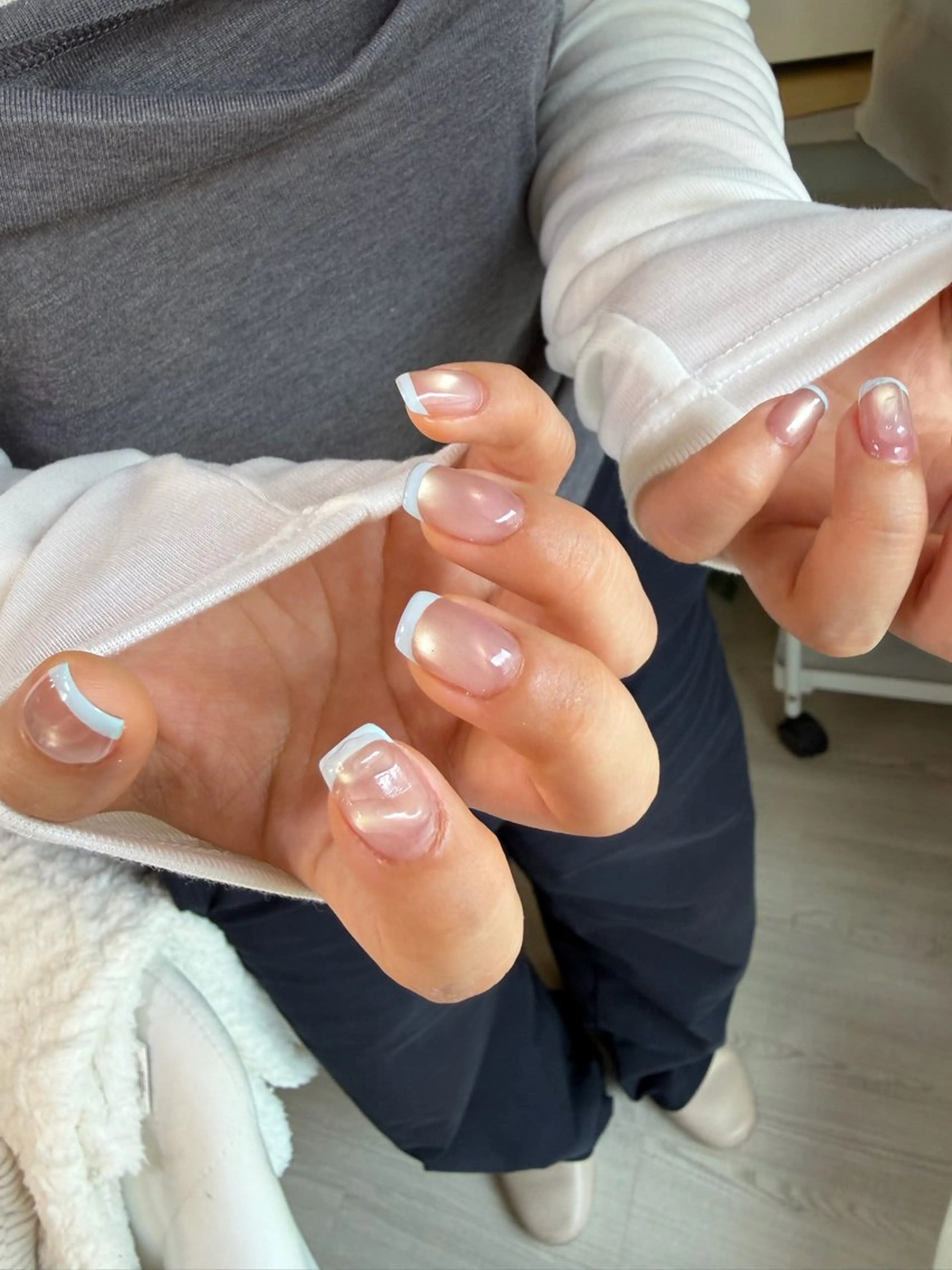 ネイル マグネットネイル ハンドネイル LYLY mayukaのネイルデザイン
