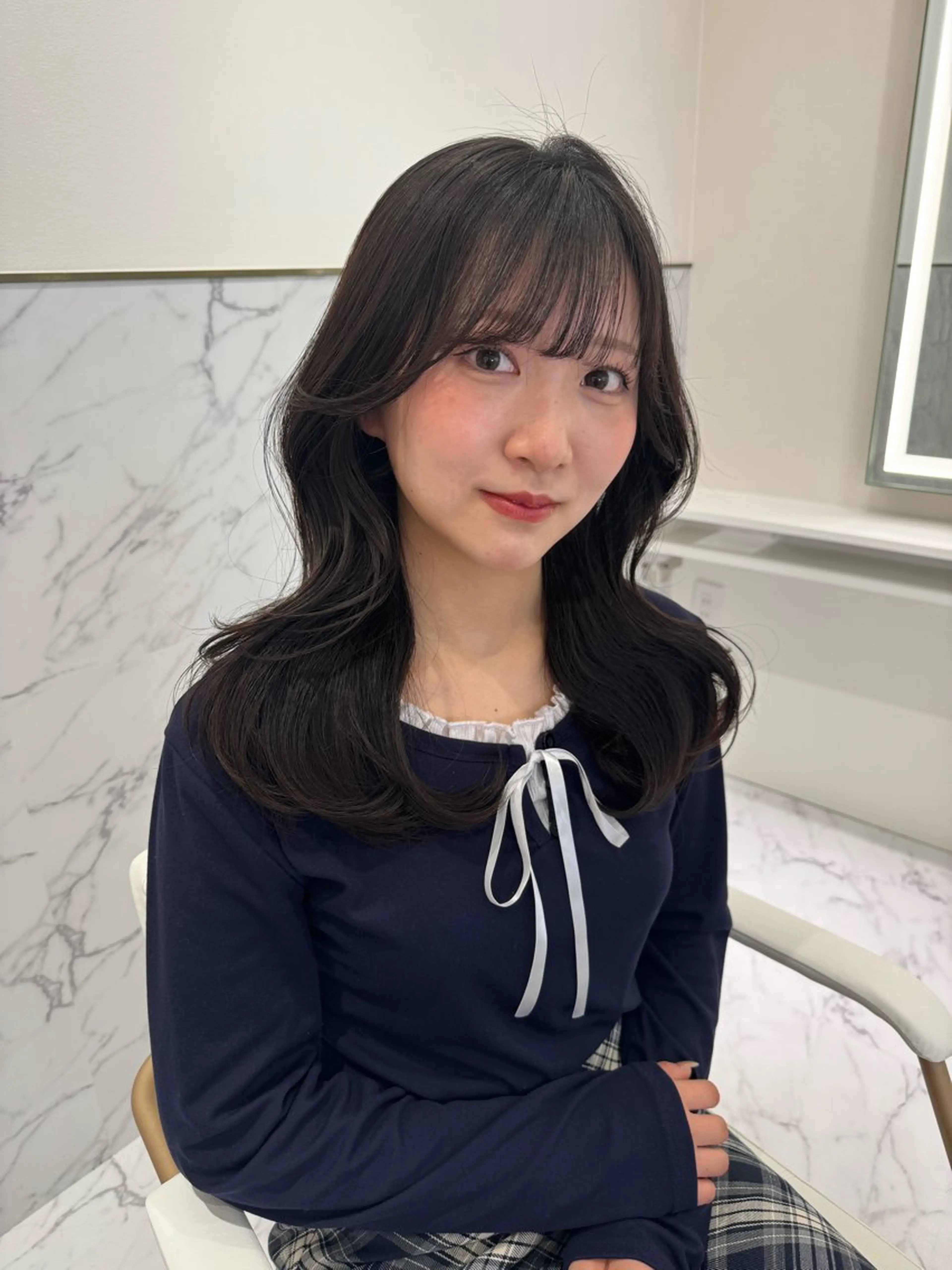 ロング ParveMix🍀 藤原愛未のヘアスタイル