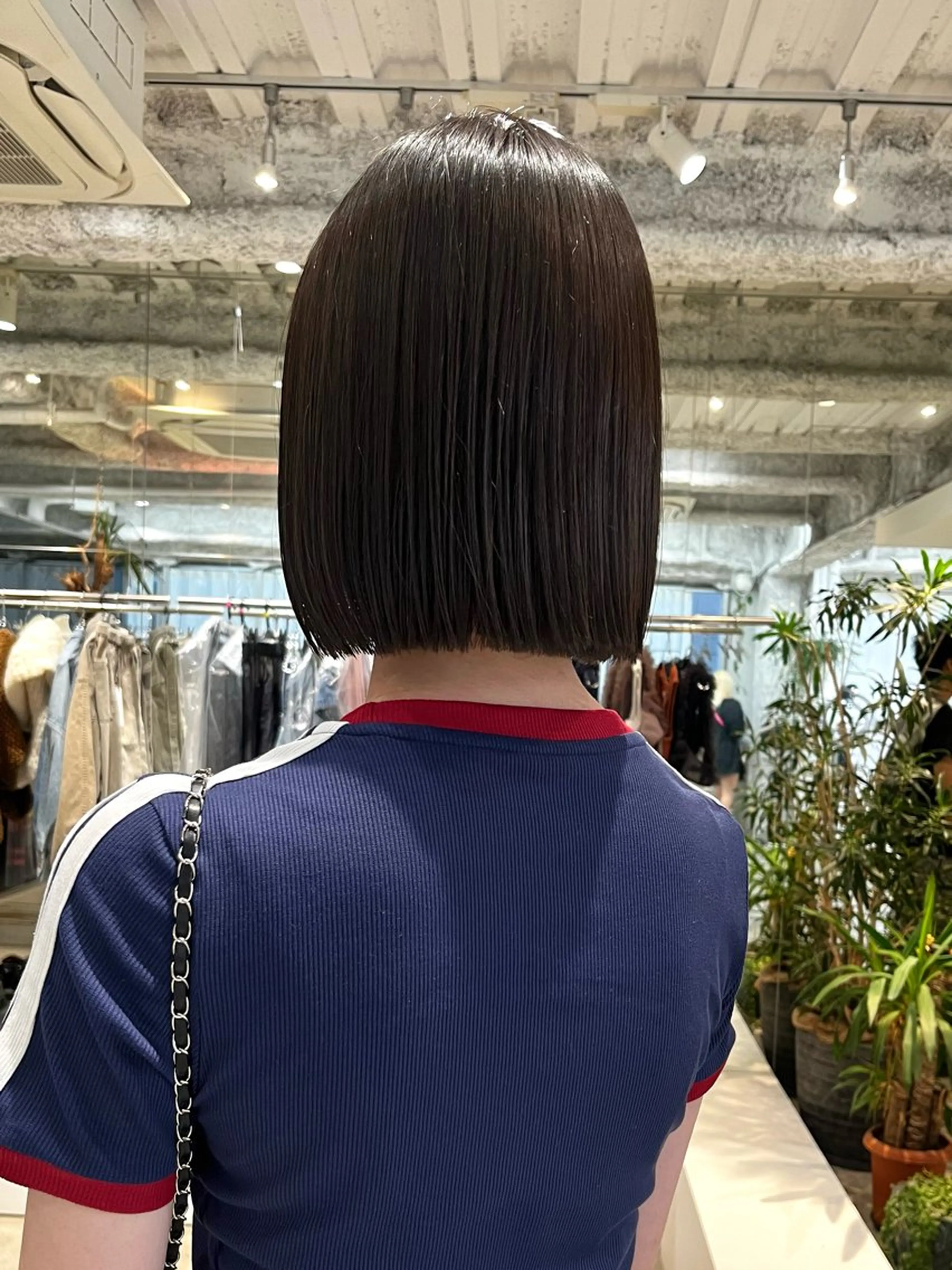 ショート 縮毛矯正 縮毛矯正 宇佐美佳／美髪 ストレート/縮毛矯正のヘアスタイル