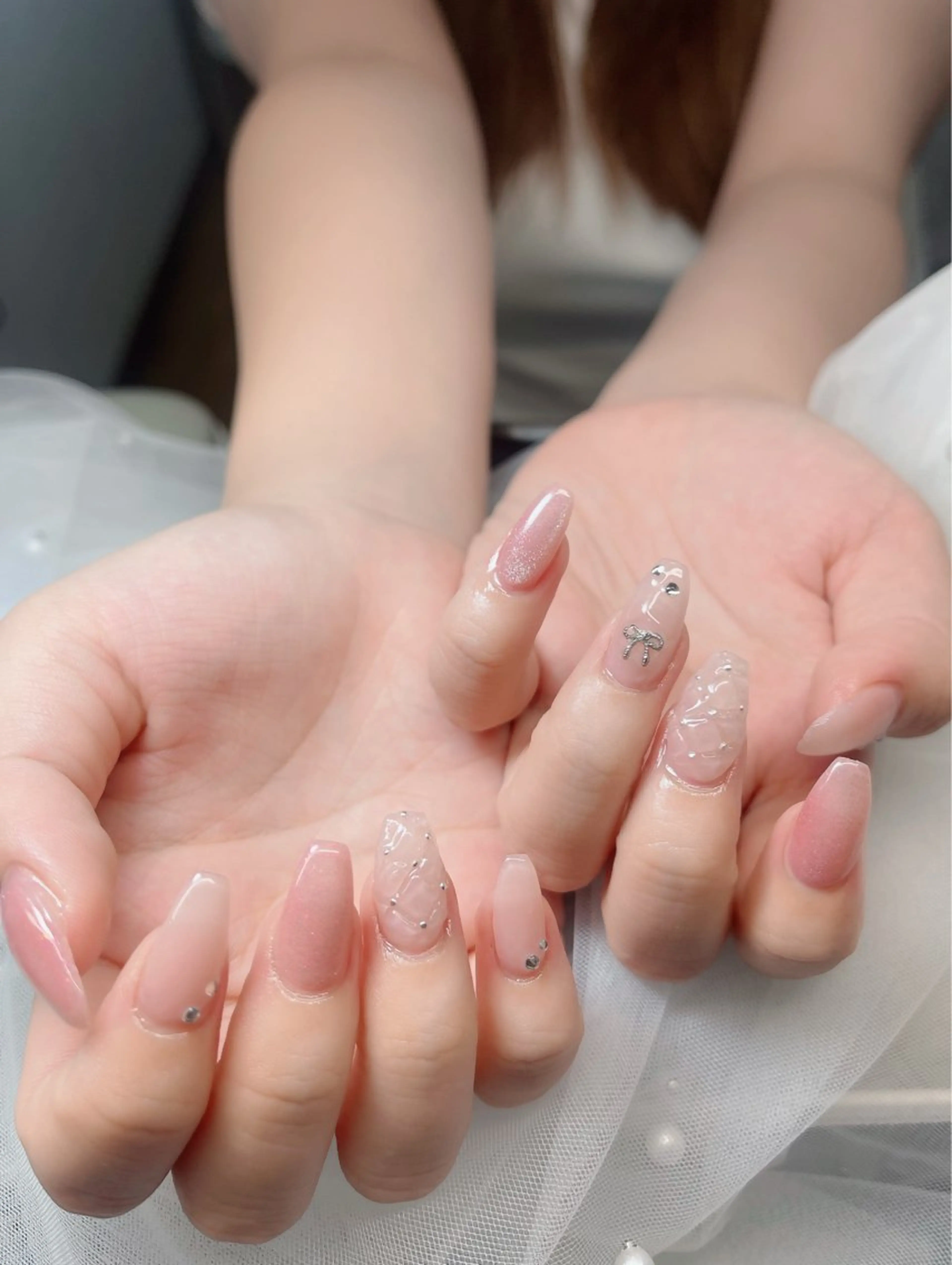 ネイル ハイネイル 自宅サロンのネイルデザイン