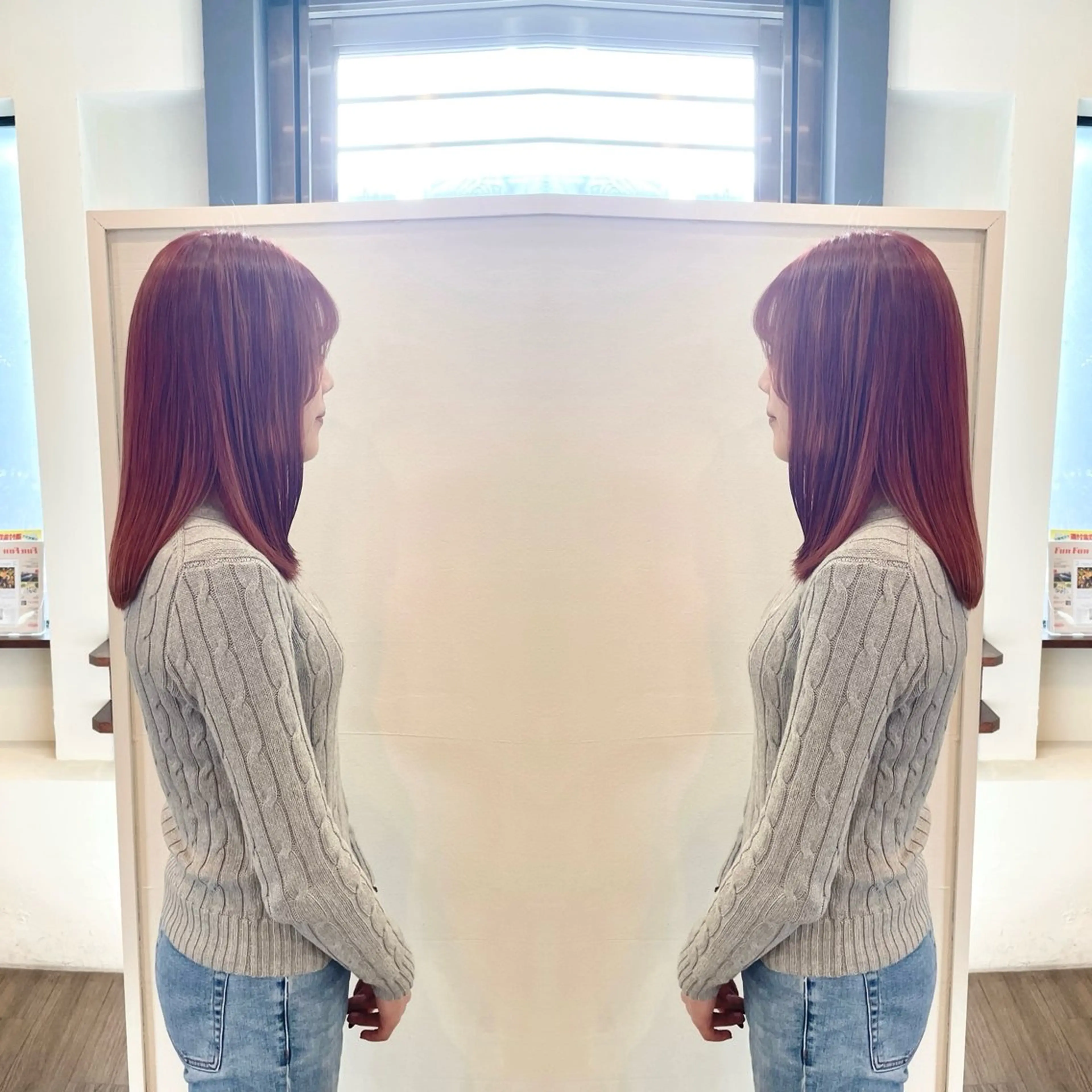 ミディアム カラー ヘアカラー Hair make VERDA所属・VERDA KENのヘアスタイル