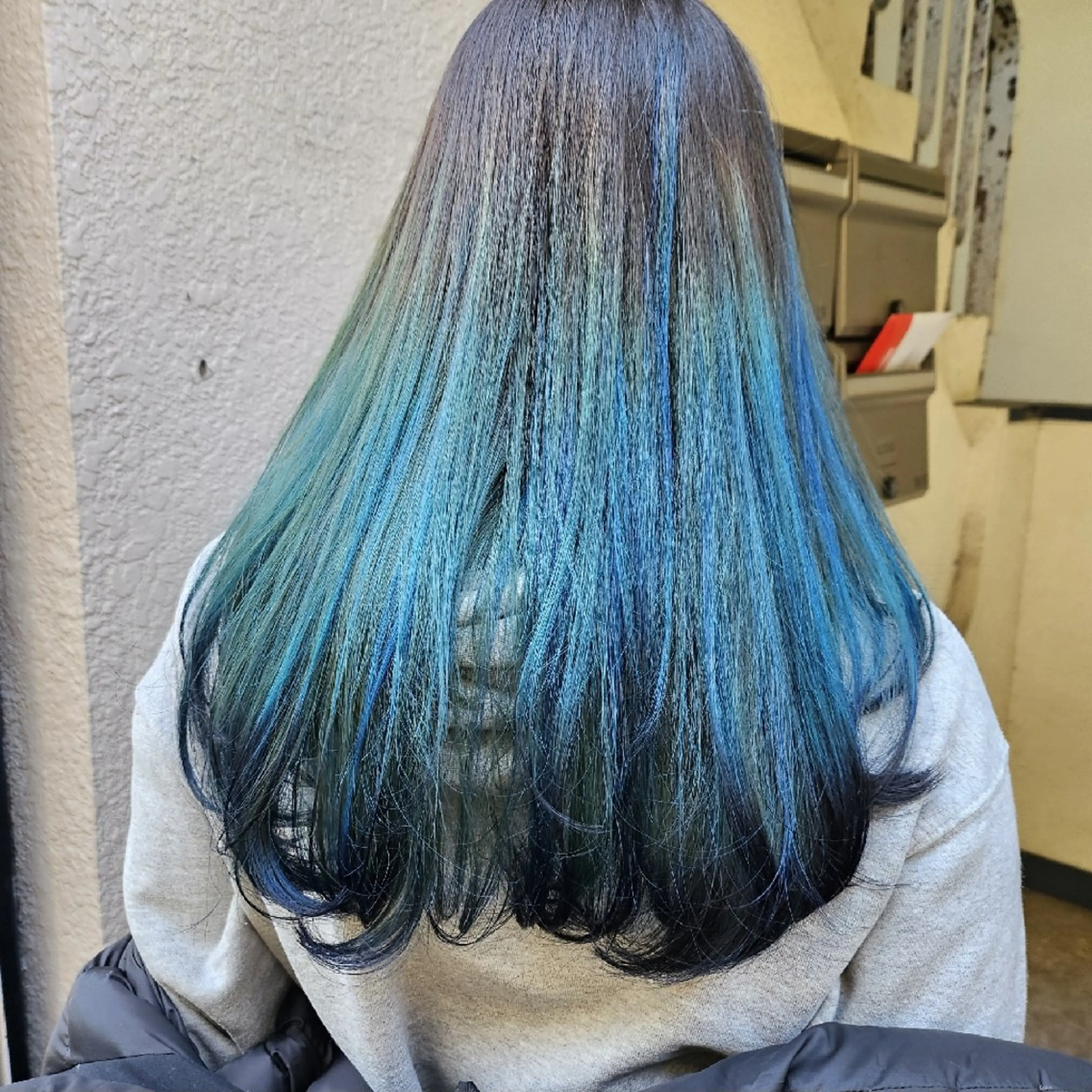 ロング カット ヘアカラー トリートメント 🇰🇷透明感×ハイ トーン🌟tomoのヘアスタイル