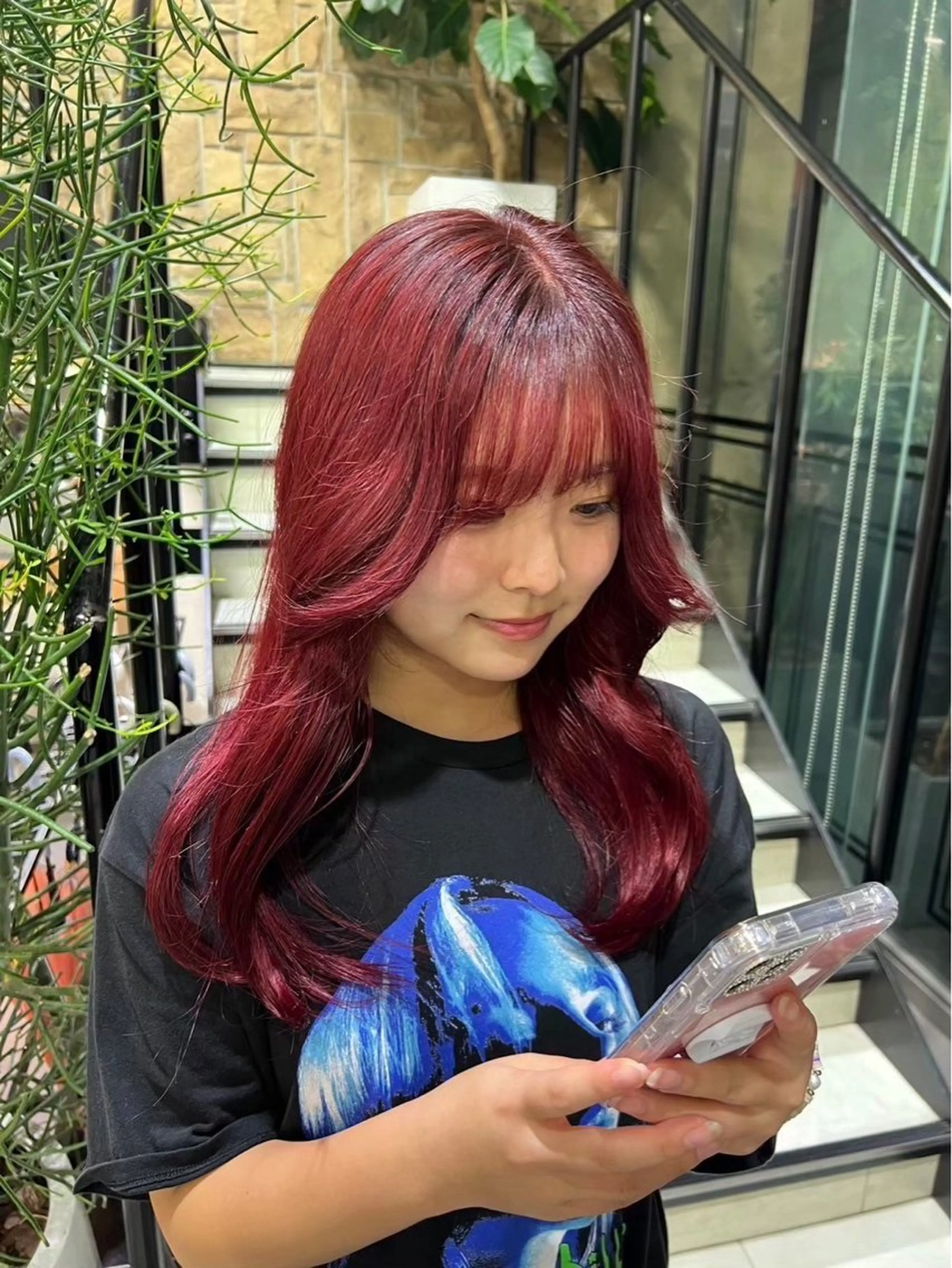 カラー ヘアカラー トリートメント デザインカラー/ eye/栞のヘアスタイル