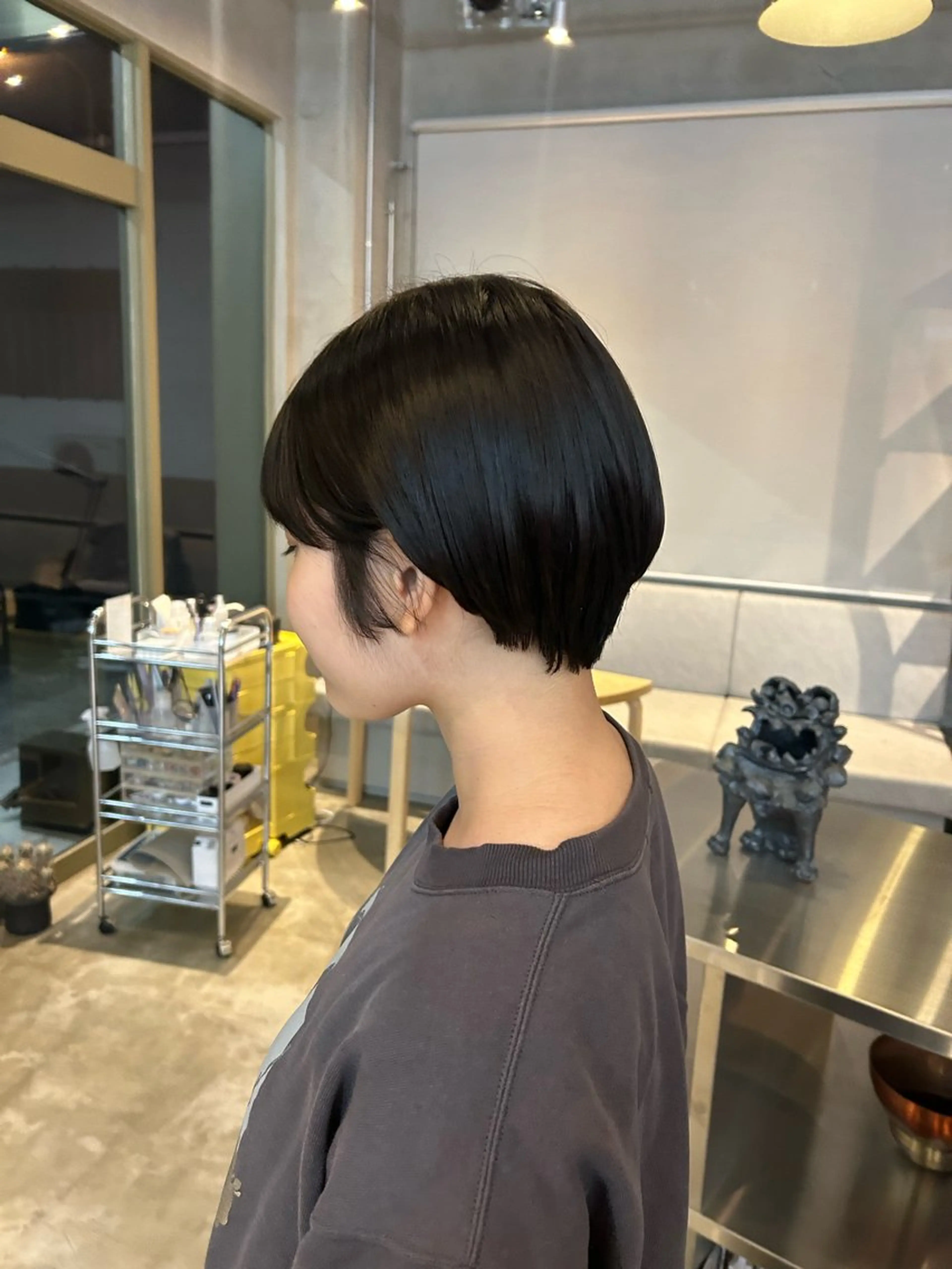 ショート ショートヘア isshiki reikaのヘアスタイル